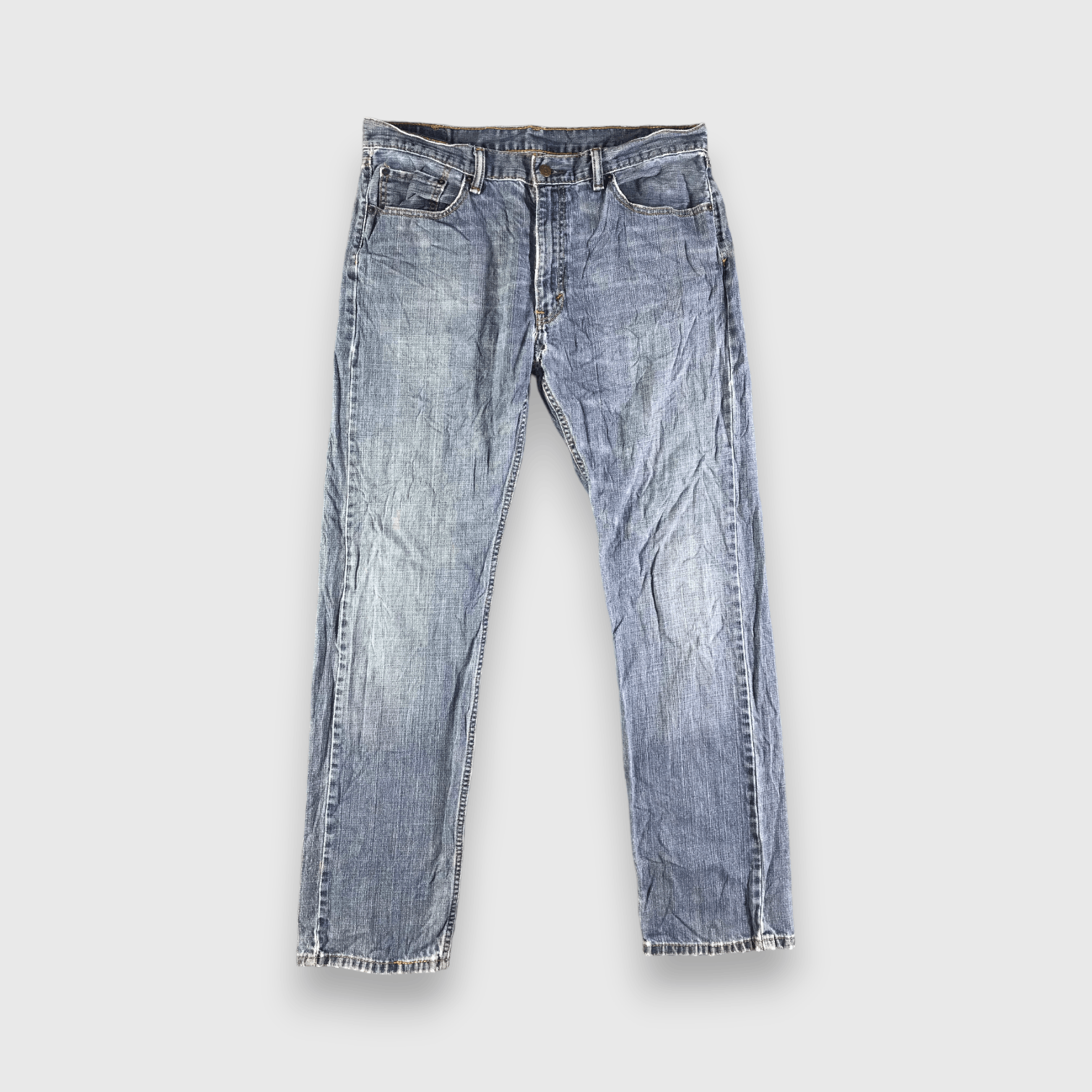 Levi's Vintage Blue Wash Levis 505 Jeans-J3292 Size US 37 - 1 Thumbnail
