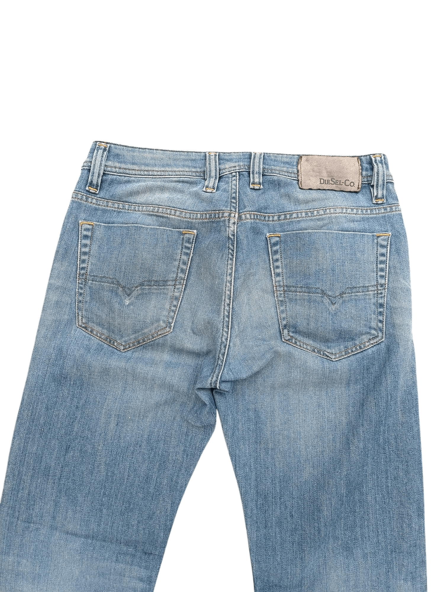 Diesel × Vintage Vintage Y2K Diesel-Co Distressed Flare Rusty Denim e201 Size US 30 / EU 46 - 20 Thumbnail