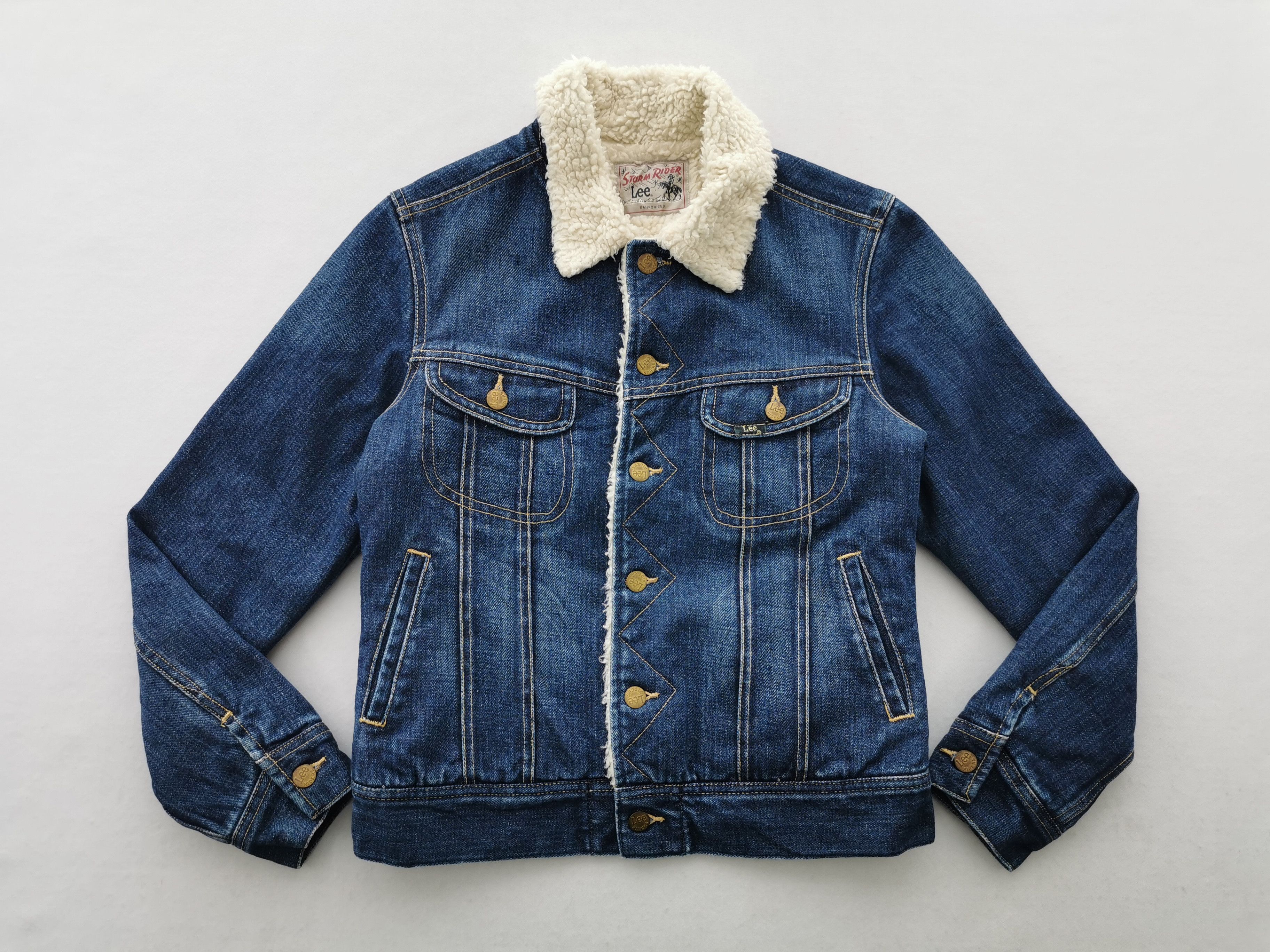 Lee Vintage Lee Sherpa Denim Jeans Jacket Size M Size US M / EU 48-50 / 2 - 1 Thumbnail