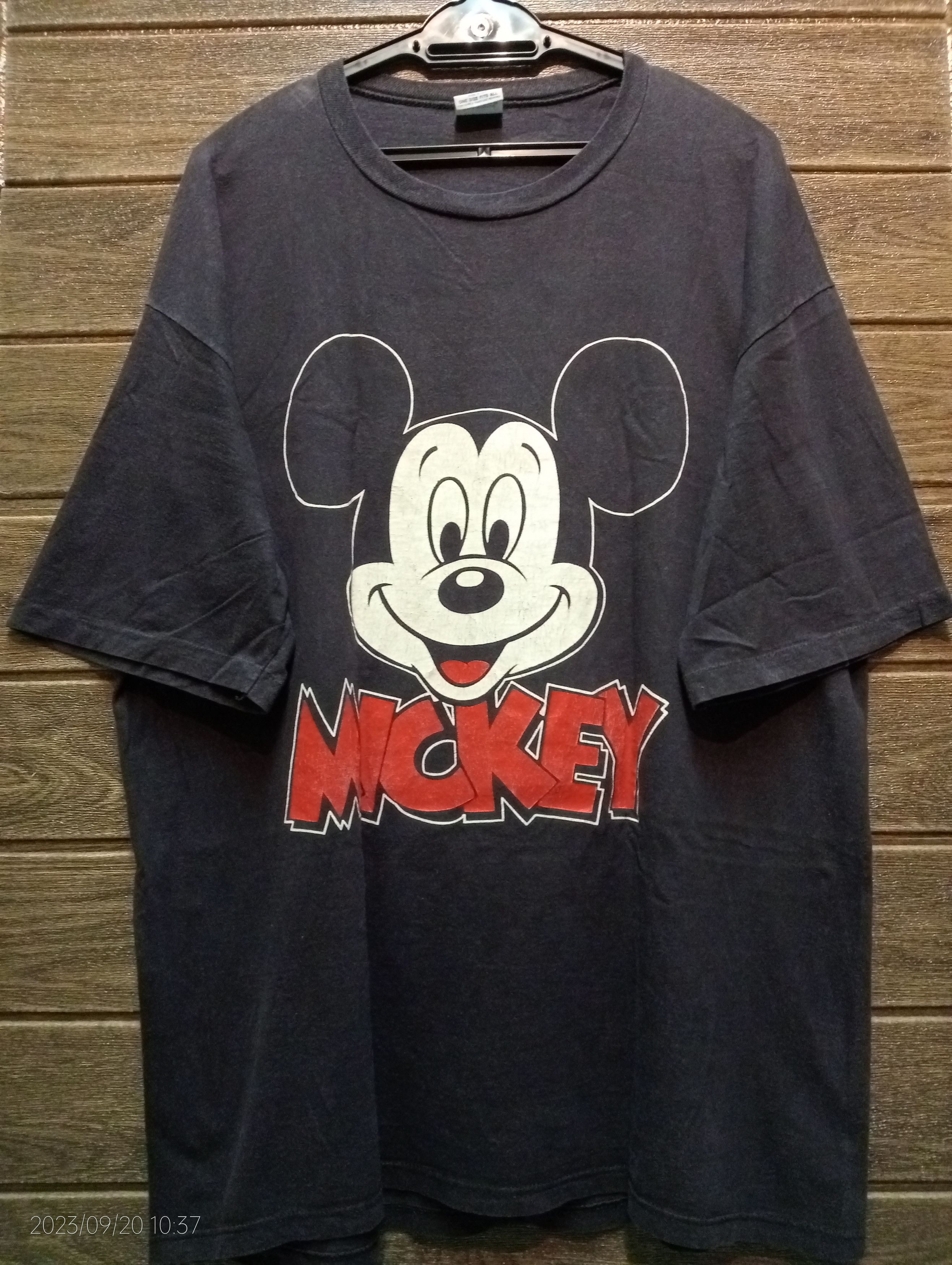 80s-90'S DISNEY FASHIONS MICKEY MOUSE Mickey Mouse character print T-shirt Men's S Vintage /eaa432385