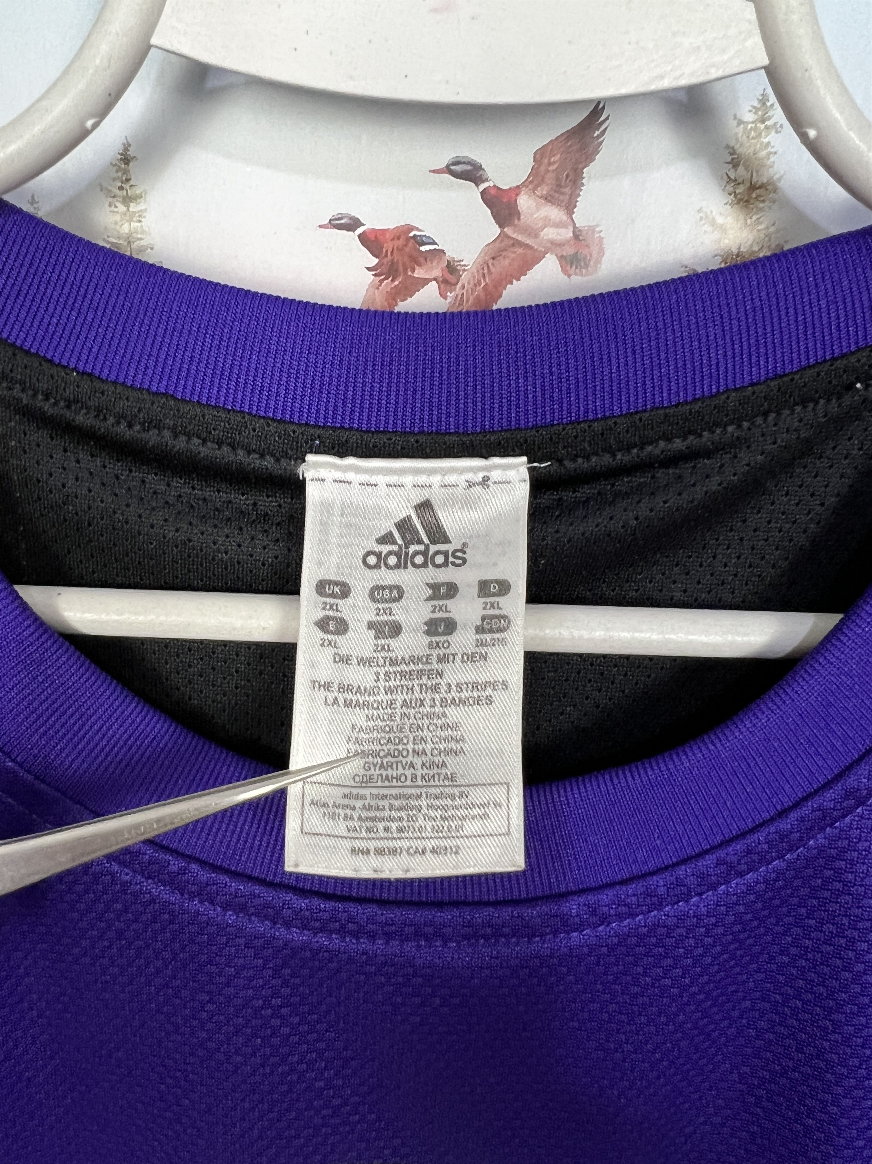 Adidas Vintage Adidas Warm Up Los Angeles Lakers Bryant Jersey Size US XXL / EU 58 / 5 - 7 Thumbnail