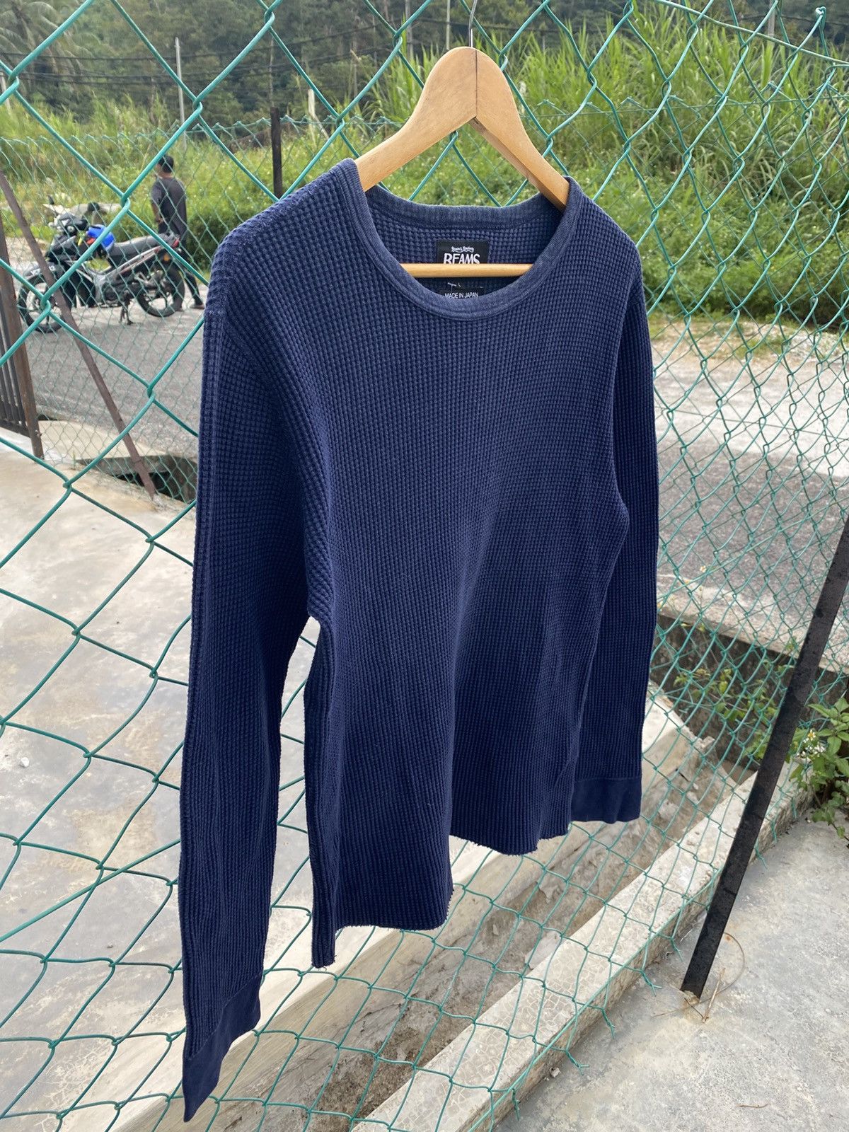 Beams Plus × Japanese Brand Beams long sleeve sweater Size L / US 10 / IT 46 - 4 Thumbnail
