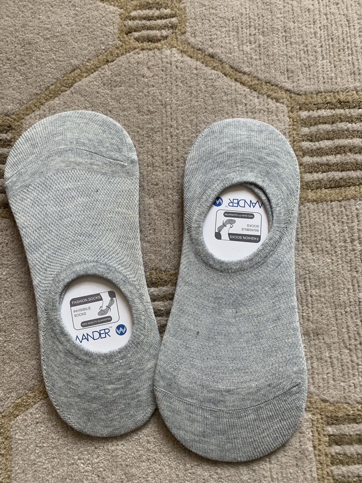 Other Wander Invisible Loafer Socks 2 Pairs, Size 10 Size ONE SIZE - 1 Thumbnail