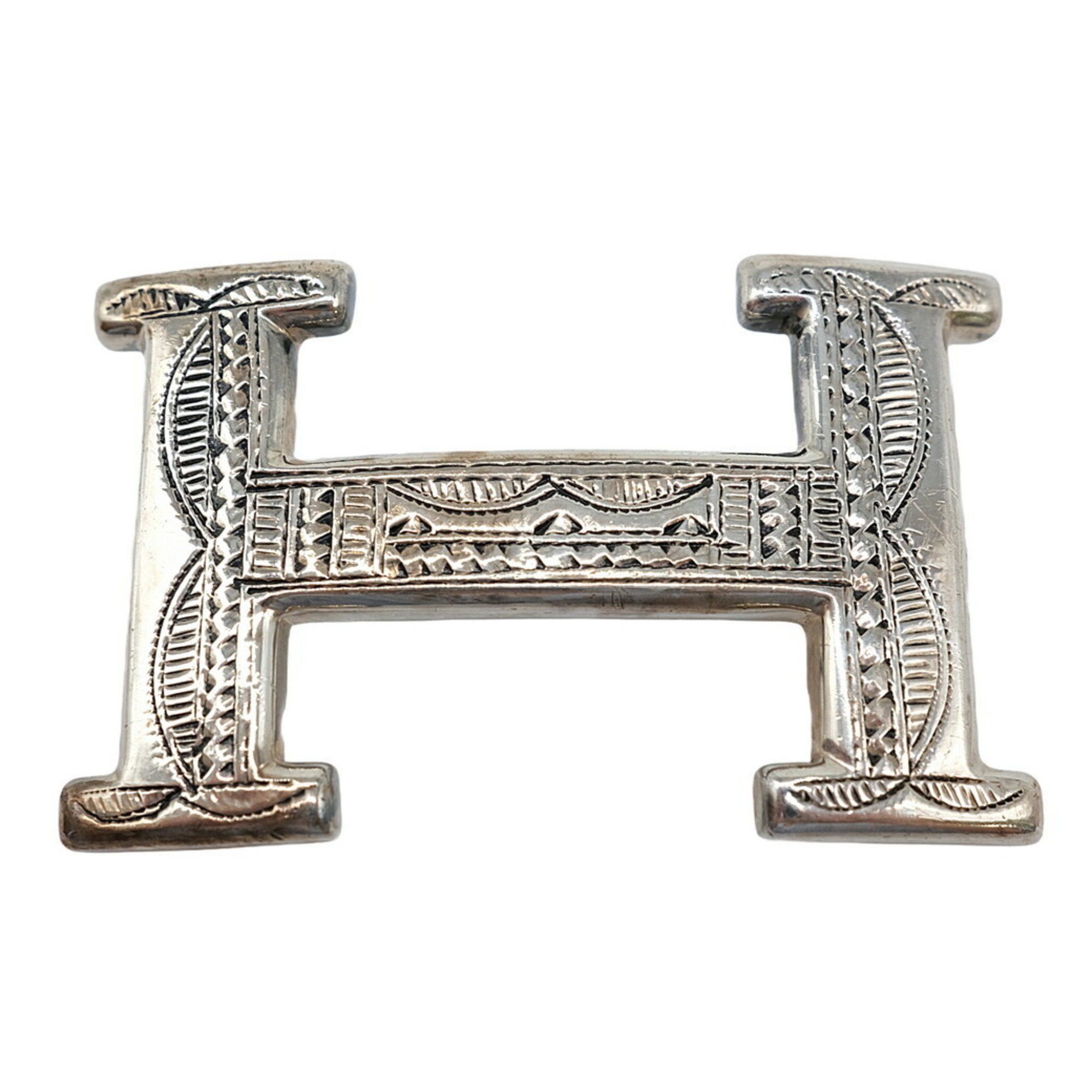 Hermes Hermes Belt Buckle Constance Touareg SV925 Silver Size ONE SIZE - 1 Thumbnail