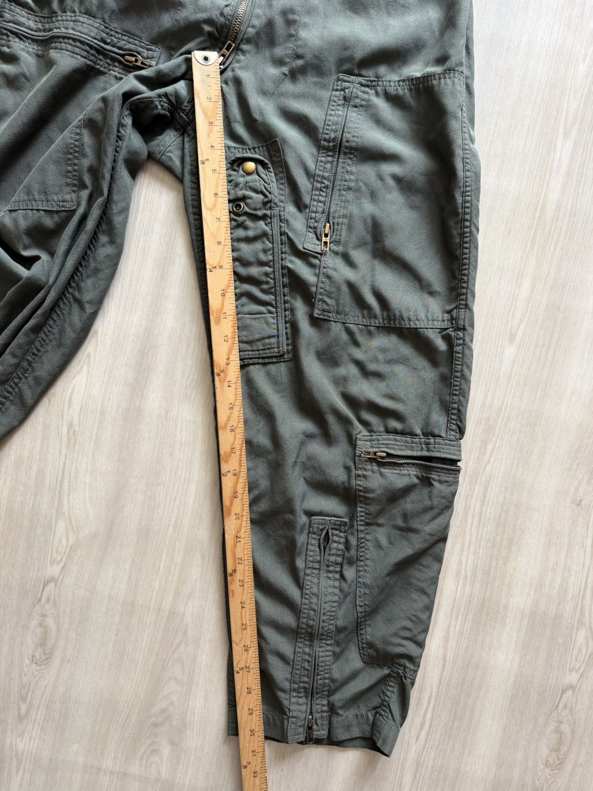 Vintage Vintage USAF Sage Green CWU-27/P Coveralls Air Force Sz 42 Size US L / EU 52-54 / 3 - 8 Thumbnail