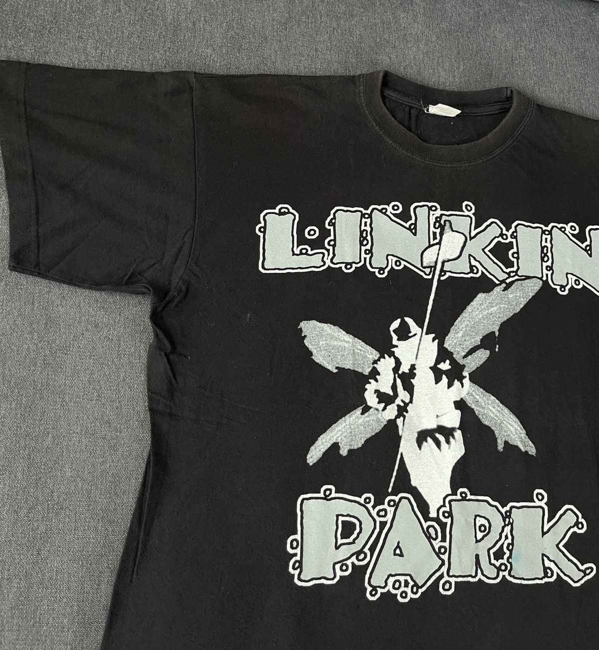 Vintage Vintage Linkin Park 2000 Hybrid Theory Boxy T-shirt Size US M / EU 48-50 / 2 - 10 Thumbnail