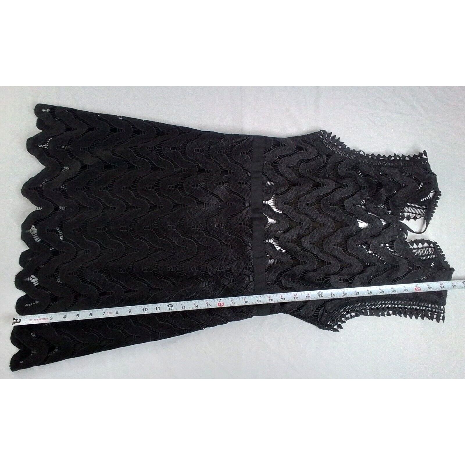 Other Ark & Co Dress Women's Large Black Sheer Lace #W3315 Size L / US 10 / IT 46 - 12 Thumbnail