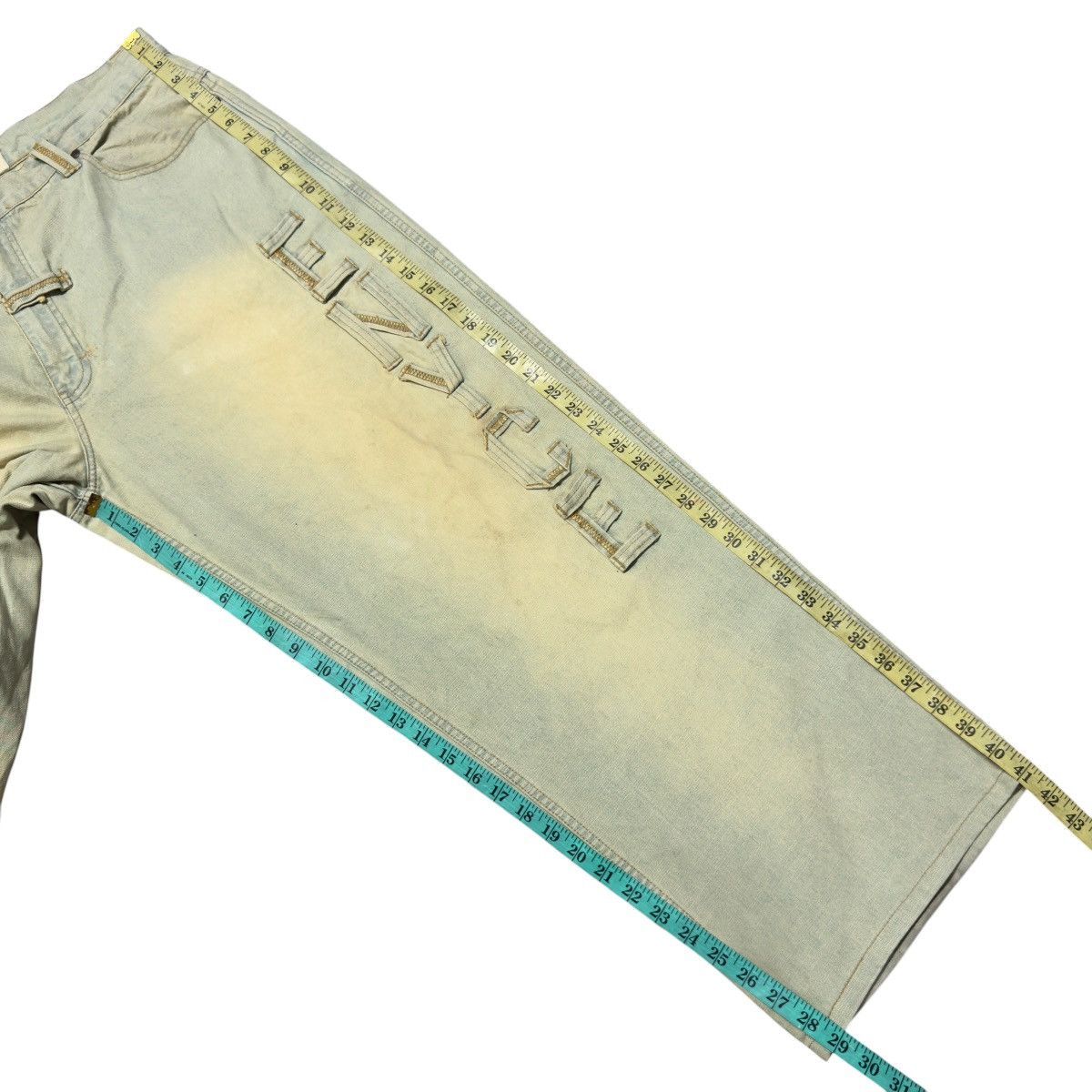 Enyce Vintage Enyce Mudwash Denim Baggy Jeans Size US 38 / EU 54 - 20 Thumbnail