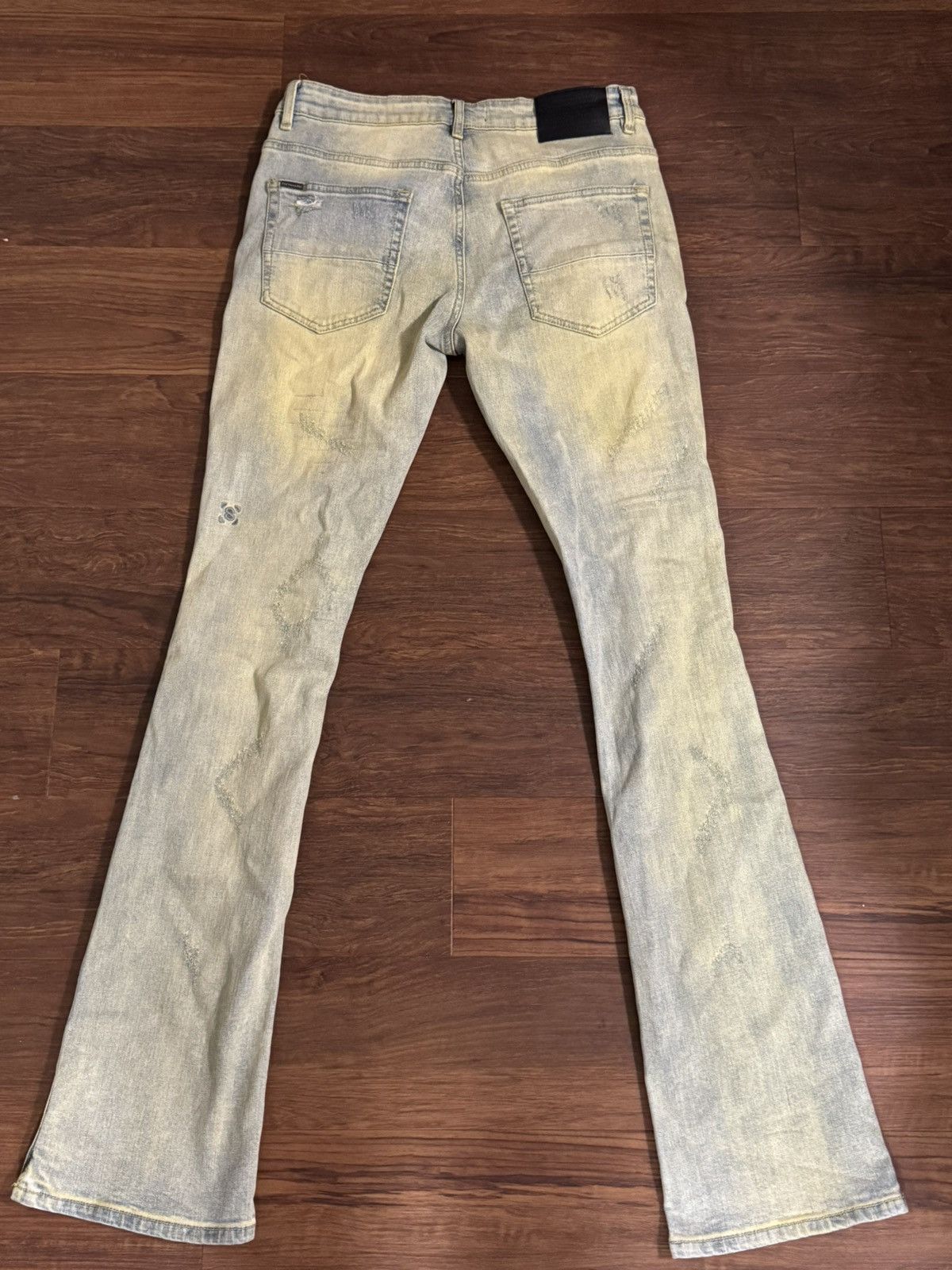 SERENEDE SERENEDE “TIERRA” Stacked Jeans 32 Size US 32 / EU 48 - 2 Thumbnail