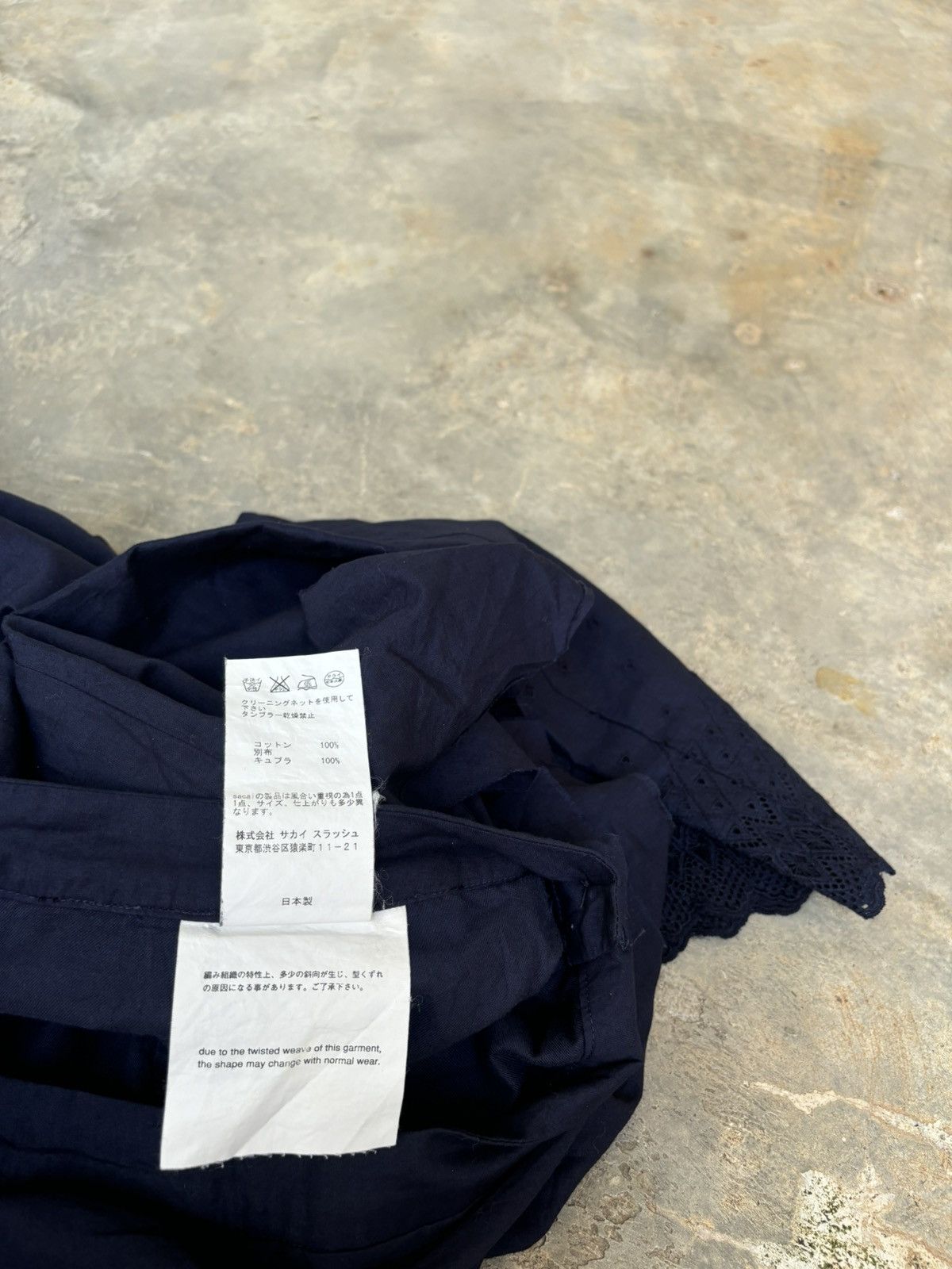 Sacai Sacai Luck Luxury Women's Pants Size 30" / US 8 / IT 44 - 11 Thumbnail