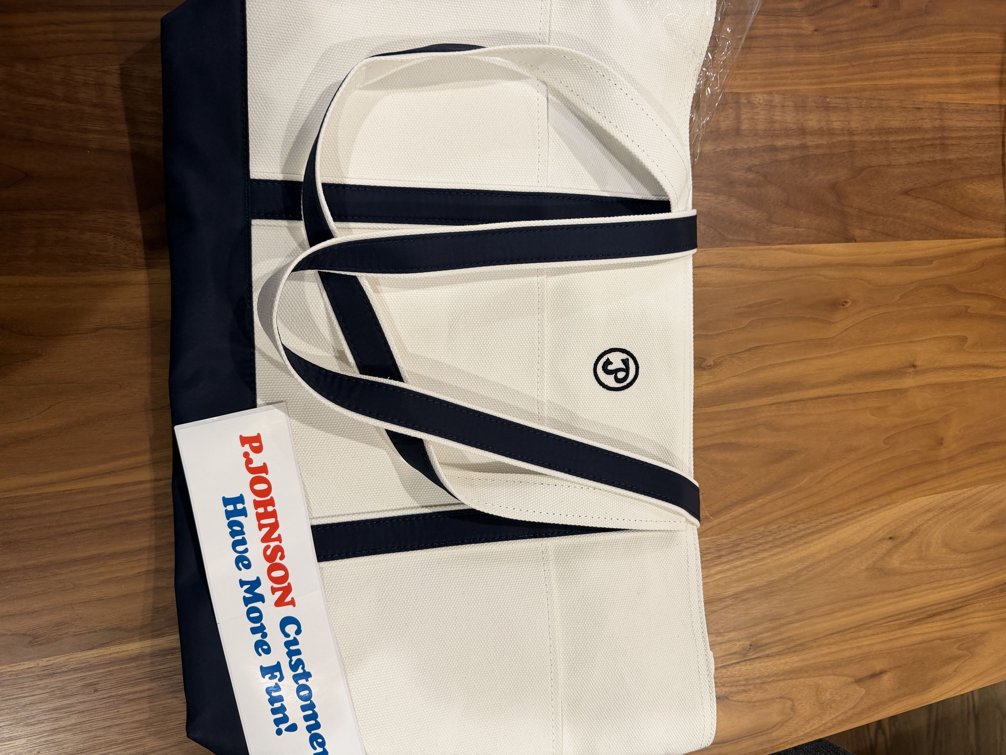 P. Johnson Premium Canvas Tote Bag Size ONE SIZE - 3 Thumbnail
