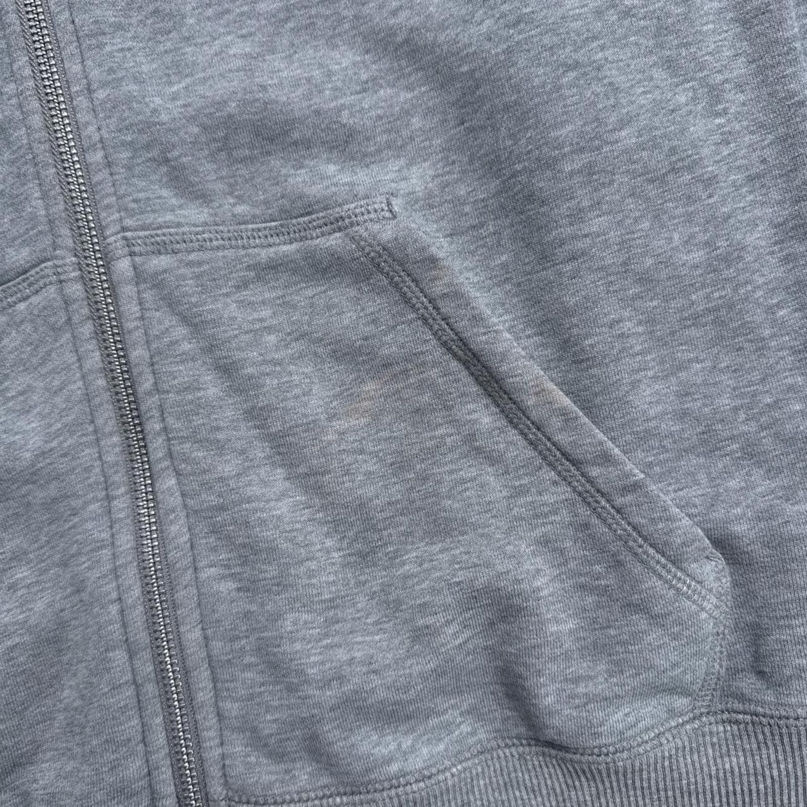 Nike Y2K Nike 00s Gray Zip Up Hoodie Jacket Size US S / EU 44-46 / 1 - 7 Thumbnail