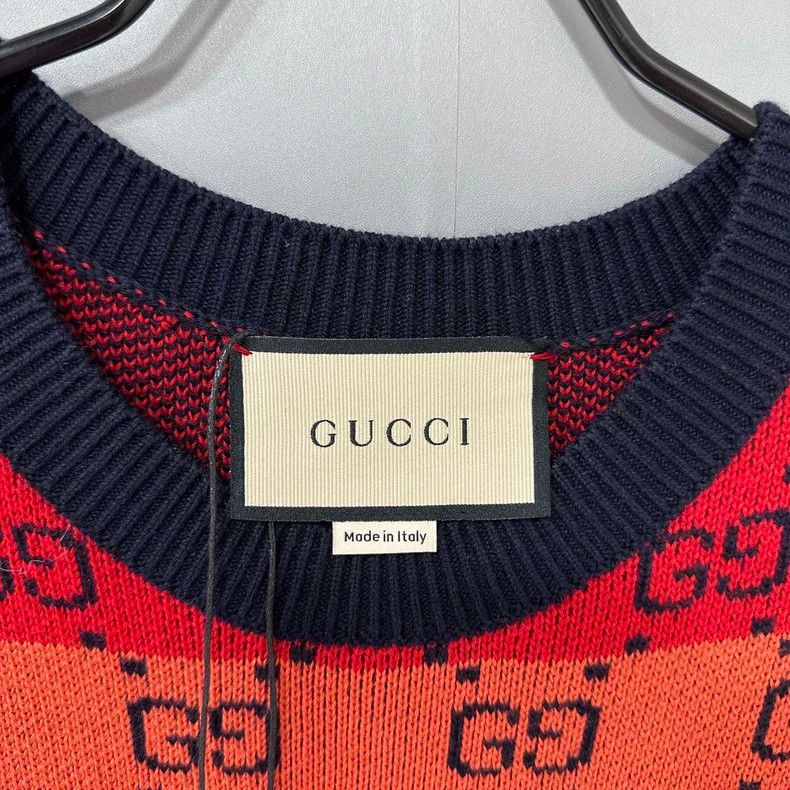 Gucci Gucci Inlaid flower logo multi-color sweater 2506-Nextarrow Size US S / EU 44-46 / 1 - 4 Thumbnail