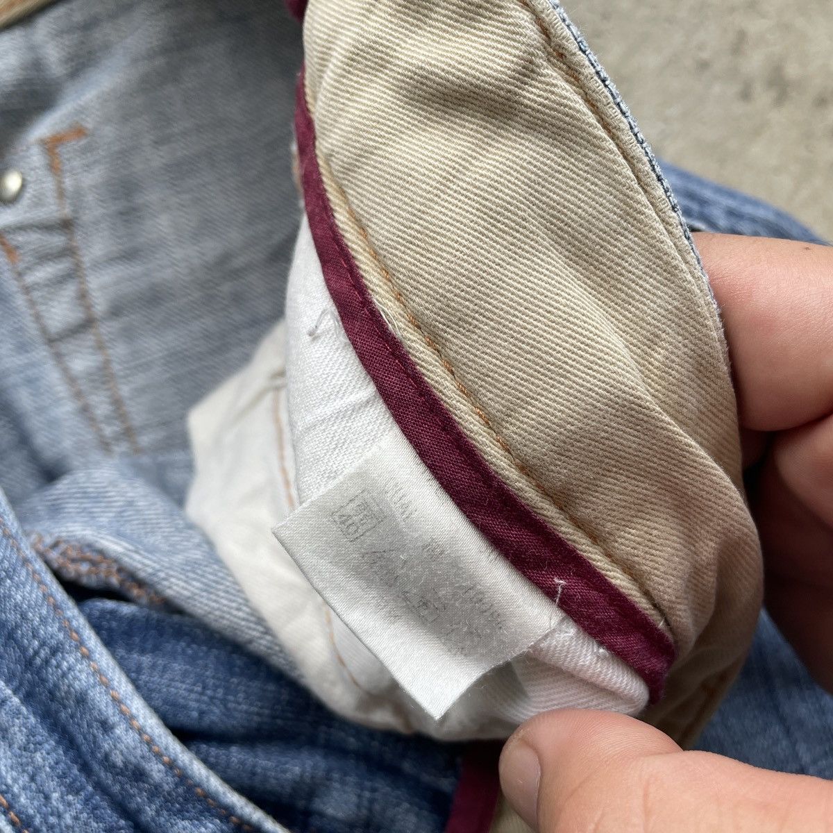 Japanese Brand W32💥 Vintage Back Number Japan Distressed Faded Jeans Pants Size US 32 / EU 48 - 8 Thumbnail