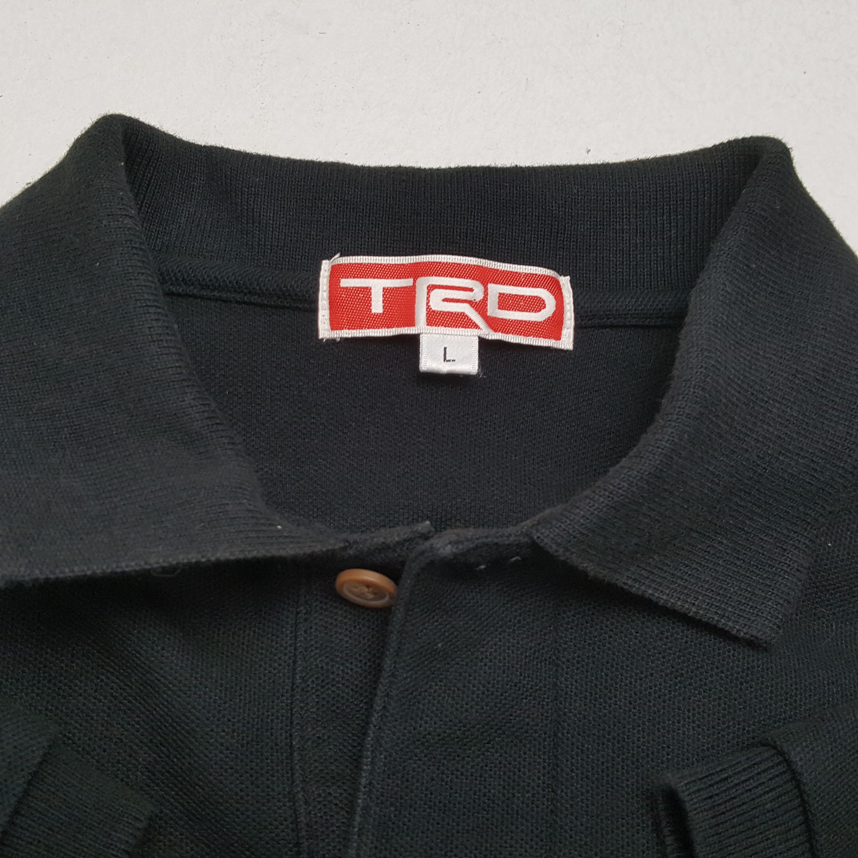 Japanese Brand × Vintage Vintage TRD TOYOTA MOTOR SPORT Racing Team Custom Polos Size US L / EU 52-54 / 3 - 8 Thumbnail