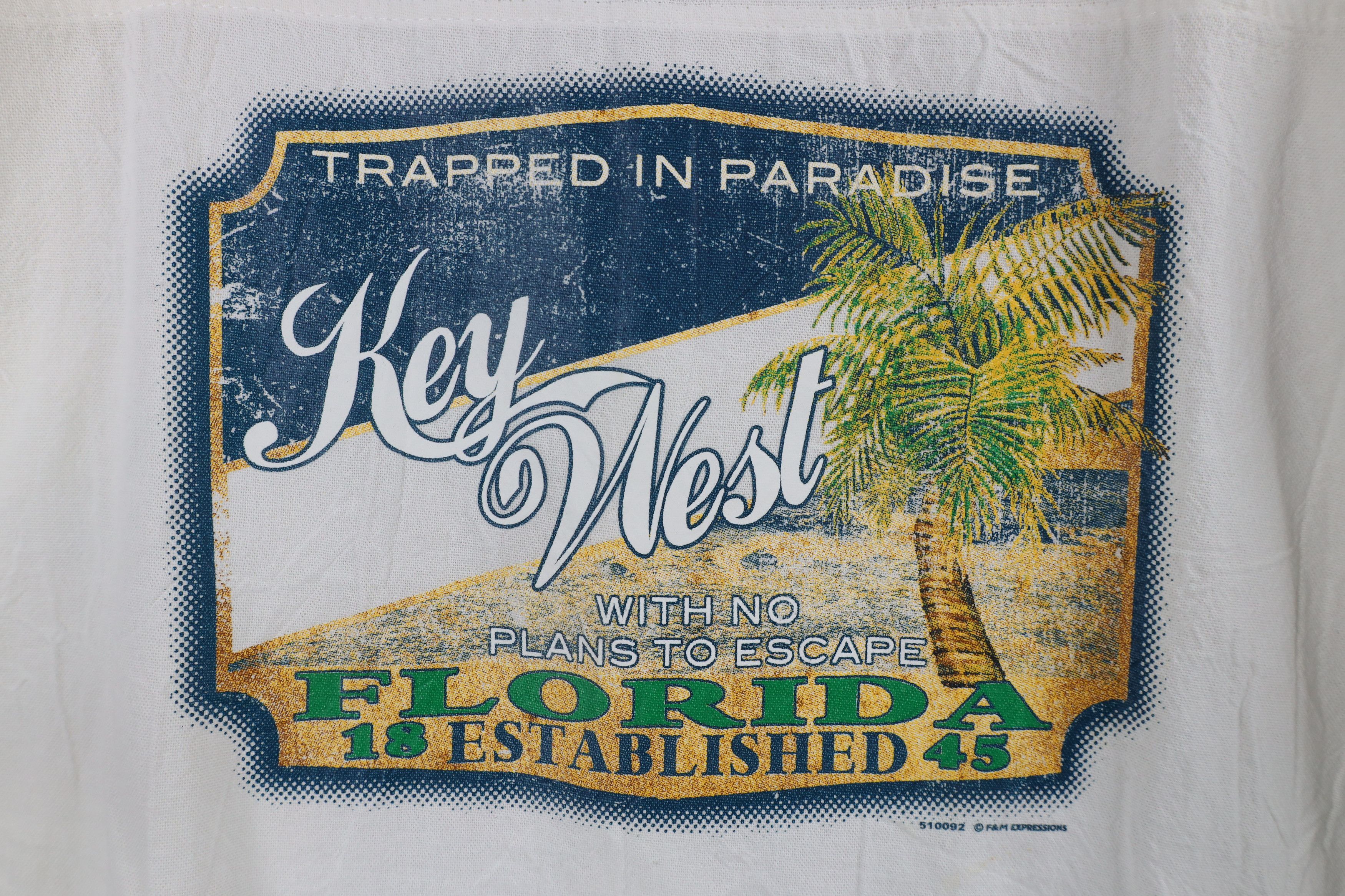 Vintage Vintage 90s Streetwear Key West Florida Button Shirt USA Size US XXL / EU 58 / 5 - 11 Thumbnail