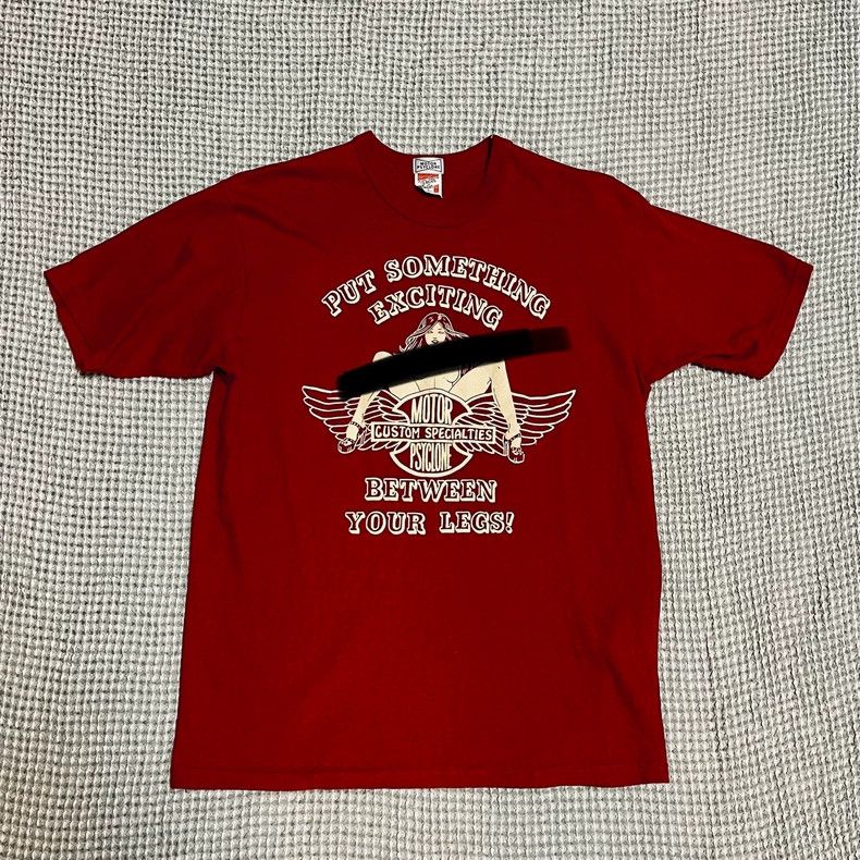 Freewheelers FREEWHEELERS Beauty T-shirt, our store's limited red Size US L / EU 52-54 / 3 - 1 Thumbnail
