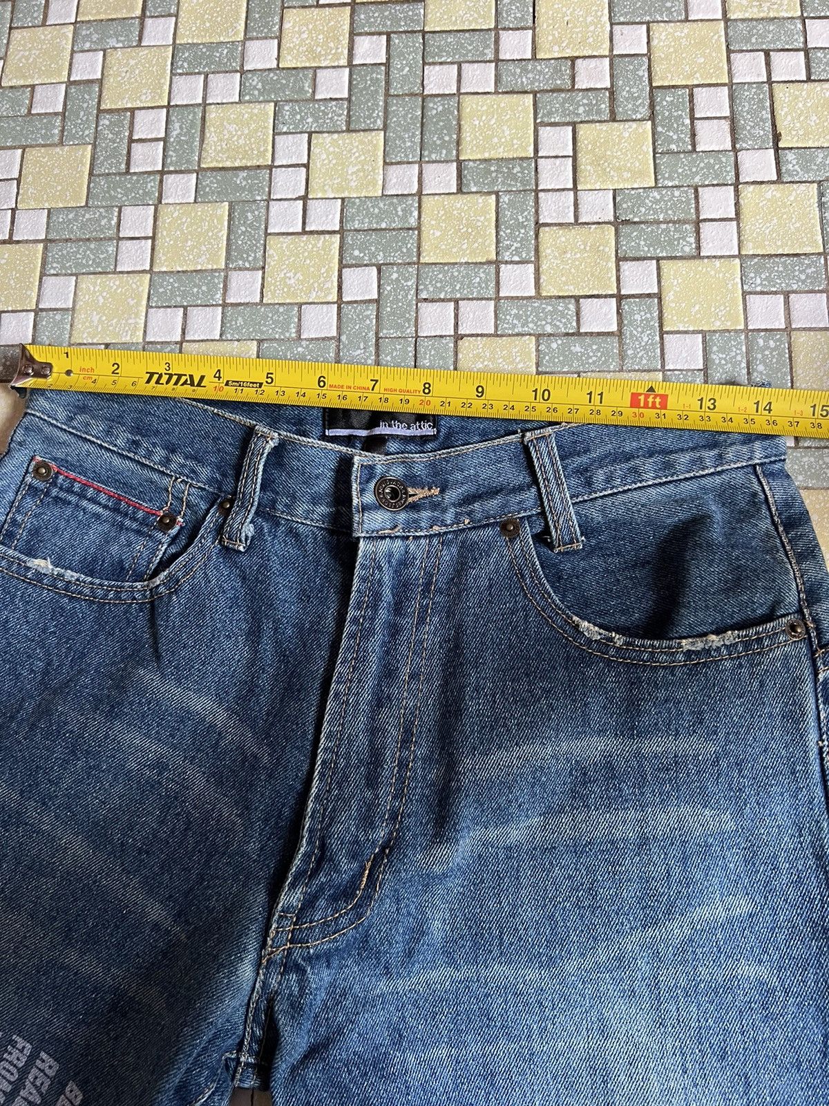 Designer × If Six Was Nine × In The Attic 👁️In The Attic Denim Jeans Size US 28 / EU 44 - 7 Thumbnail