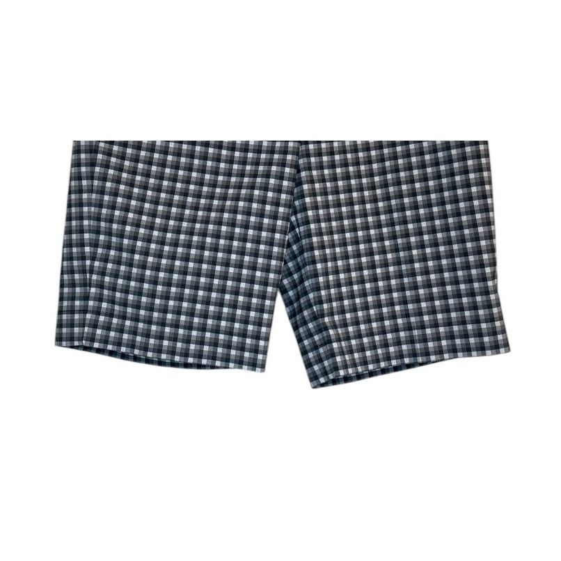 Nike Nike Shorts Women 4 Blue Bermuda Plaid Golf Activewear Size 27" / US 4 / IT 40 - 3 Thumbnail