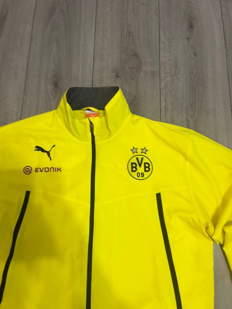 Puma Vintage Puma Borussia Dortmund BVB 2013 Track Jacket Soccer Size US L / EU 52-54 / 3 - 2 Thumbnail