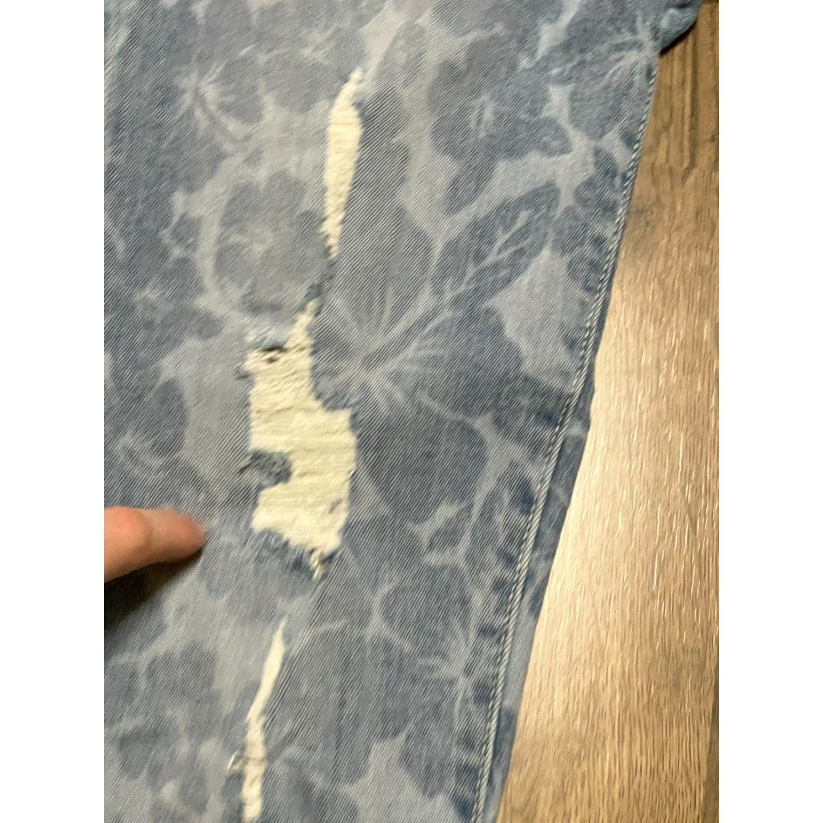 Gap Gap Jeans Women's 28 Blue Denim Girlfriend Pockets Floral Regular Jeans Size 28" / US 6 / IT 42 - 3 Thumbnail