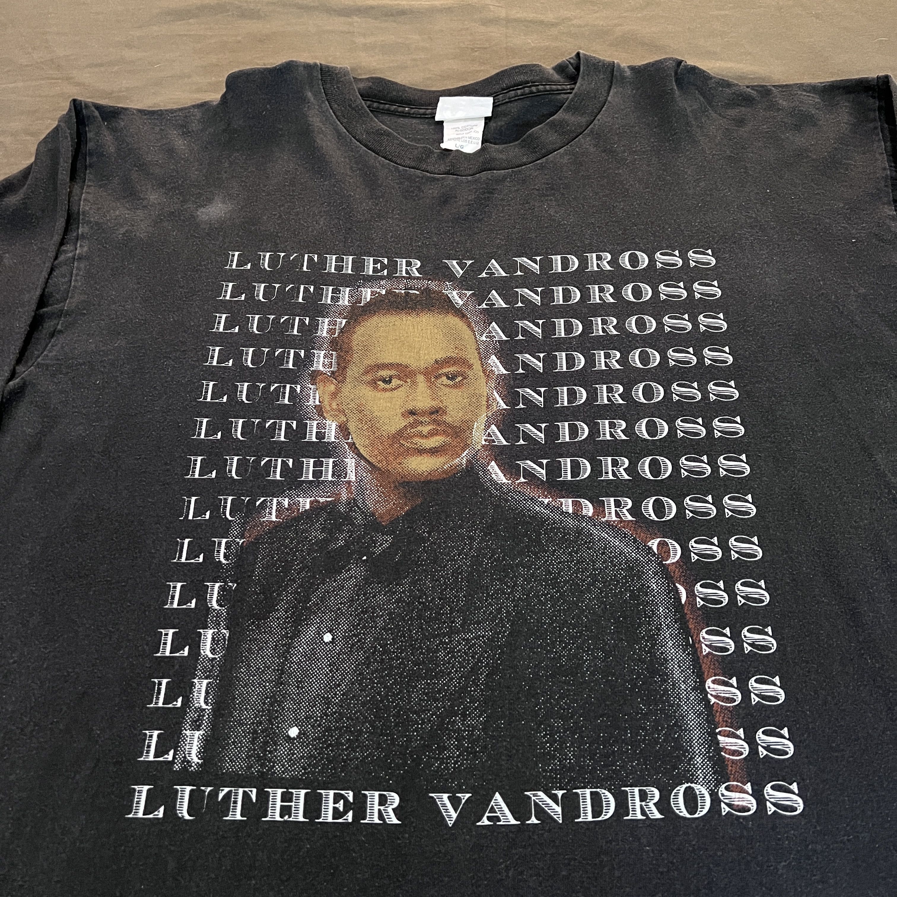 Band Tees Vintage Y2K Luther Vandross Love Tour Tee Faded Soul R&B Size US L / EU 52-54 / 3 - 1 Thumbnail