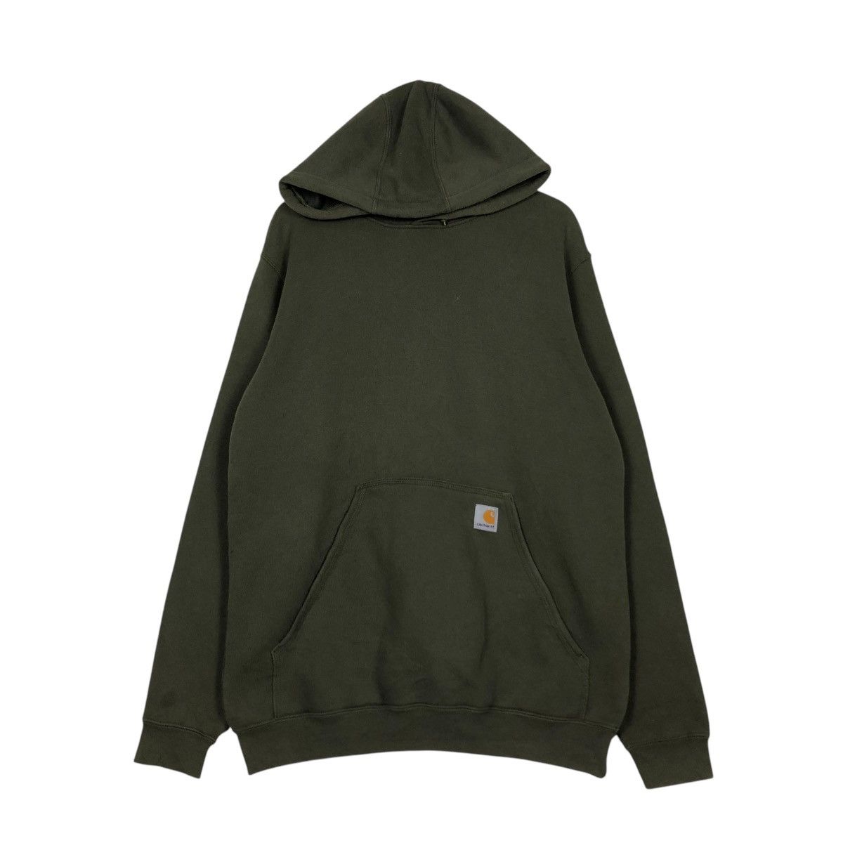 Carhartt 🔥VINTAGE HOODIE PULL OVER CARHARTT RICH GREEN Size US M / EU 48-50 / 2 - 3 Thumbnail