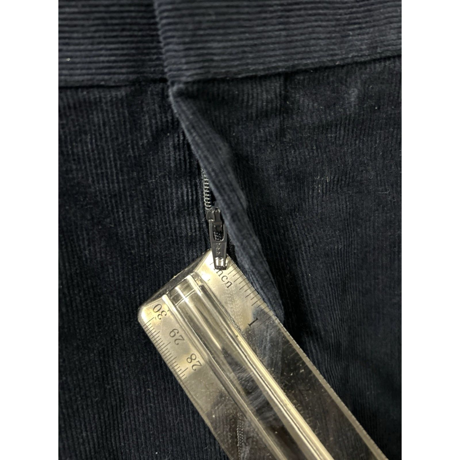 Lands' End Lands' End Pants Mens 42x30 Navy Blue Corduroy Stretch Flat Front Traditional Fit Straight Leg Dress Pants Mens Size 42x30 Blue Corduroy Pants Size US 42 / EU 58 - 5 Thumbnail