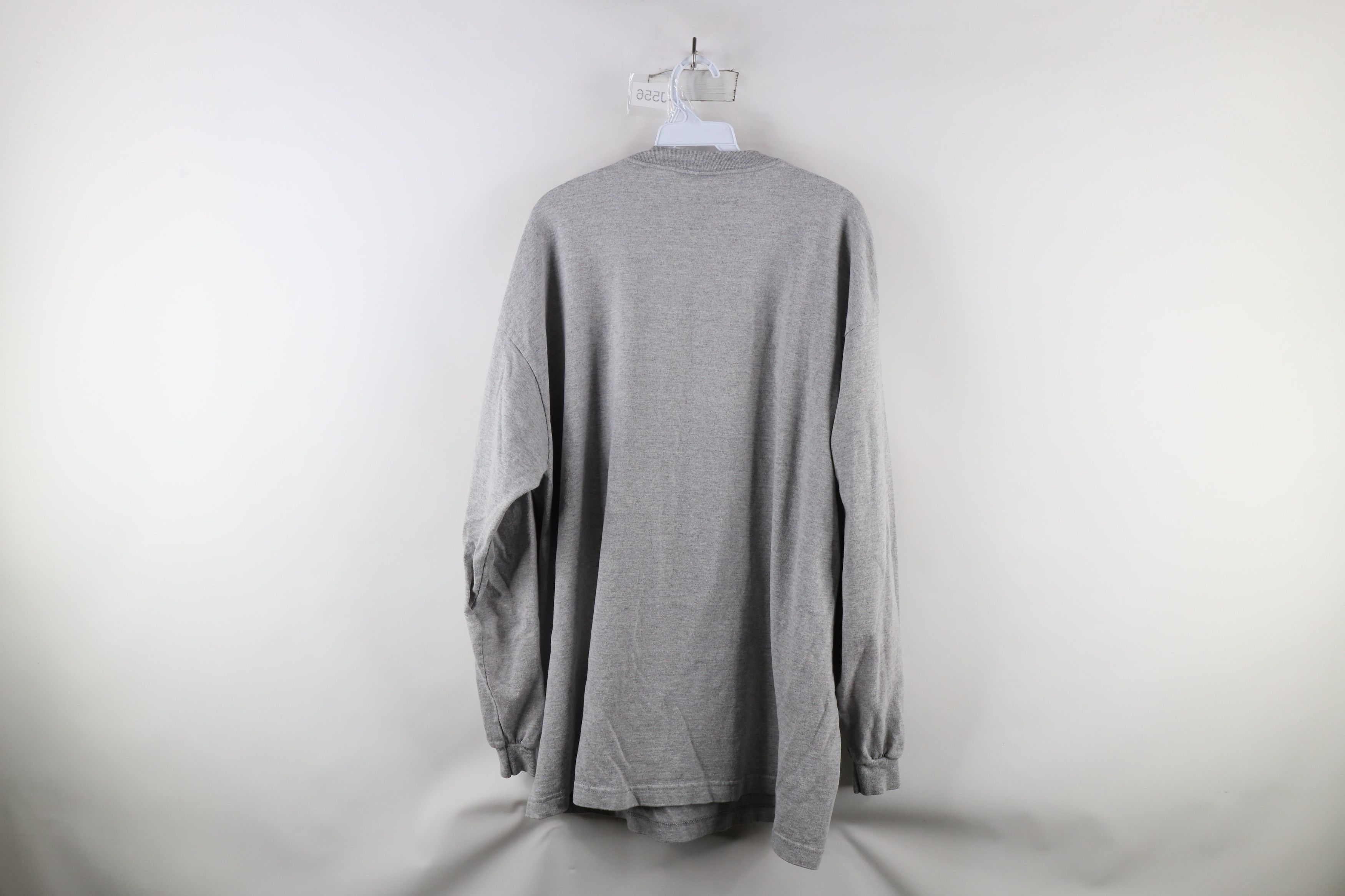 Vintage Vintage 90s Ohio State University Long Sleeve T-Shirt Gray Size US XL / EU 56 / 4 - 8 Thumbnail