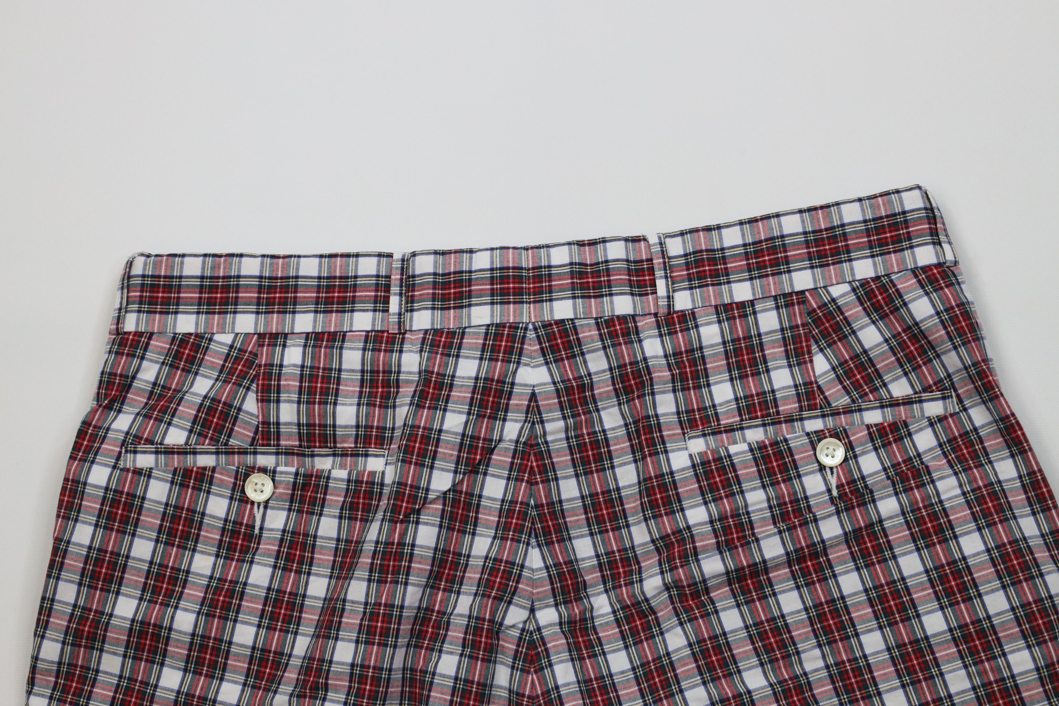 Vintage Vintage 90s Streetwear Above Knee Chino Golf Shorts Plaid Size US 36 / EU 52 - 8 Thumbnail