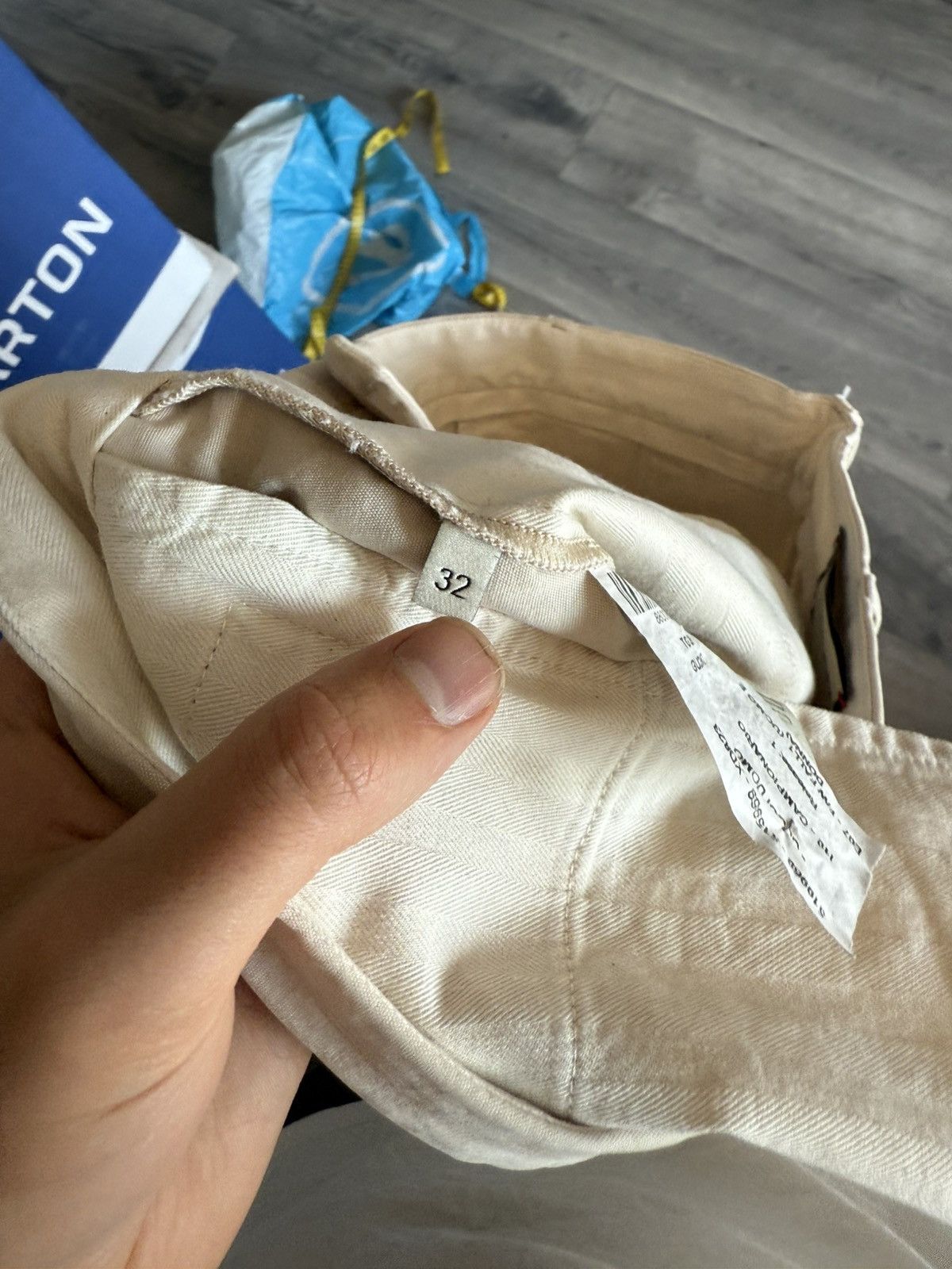 Gucci Embroidered Back Chinos in Beige Twill Size US 32 / EU 48 - 11 Thumbnail