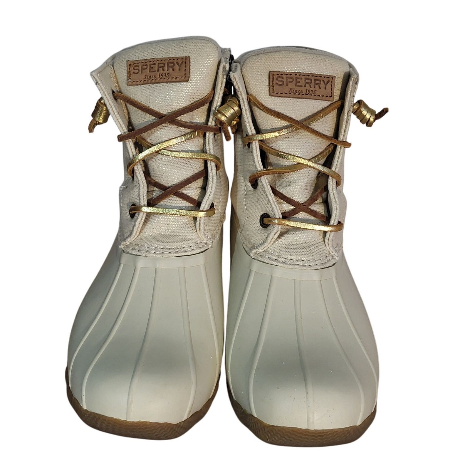 Sperry Sperry Saltwater Duck Boots EUC Women 10 Barely Worn Sparkle Size US 10 / IT 40 - 3 Thumbnail