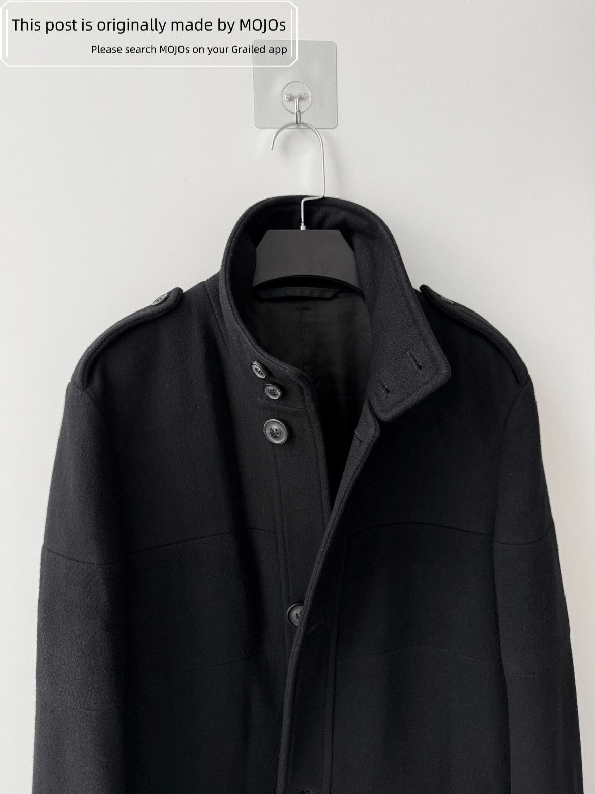Maison Margiela Sz 46 Maison Margiela 10AW High Neck Coat Size US S / EU 44-46 / 1 - 6 Thumbnail