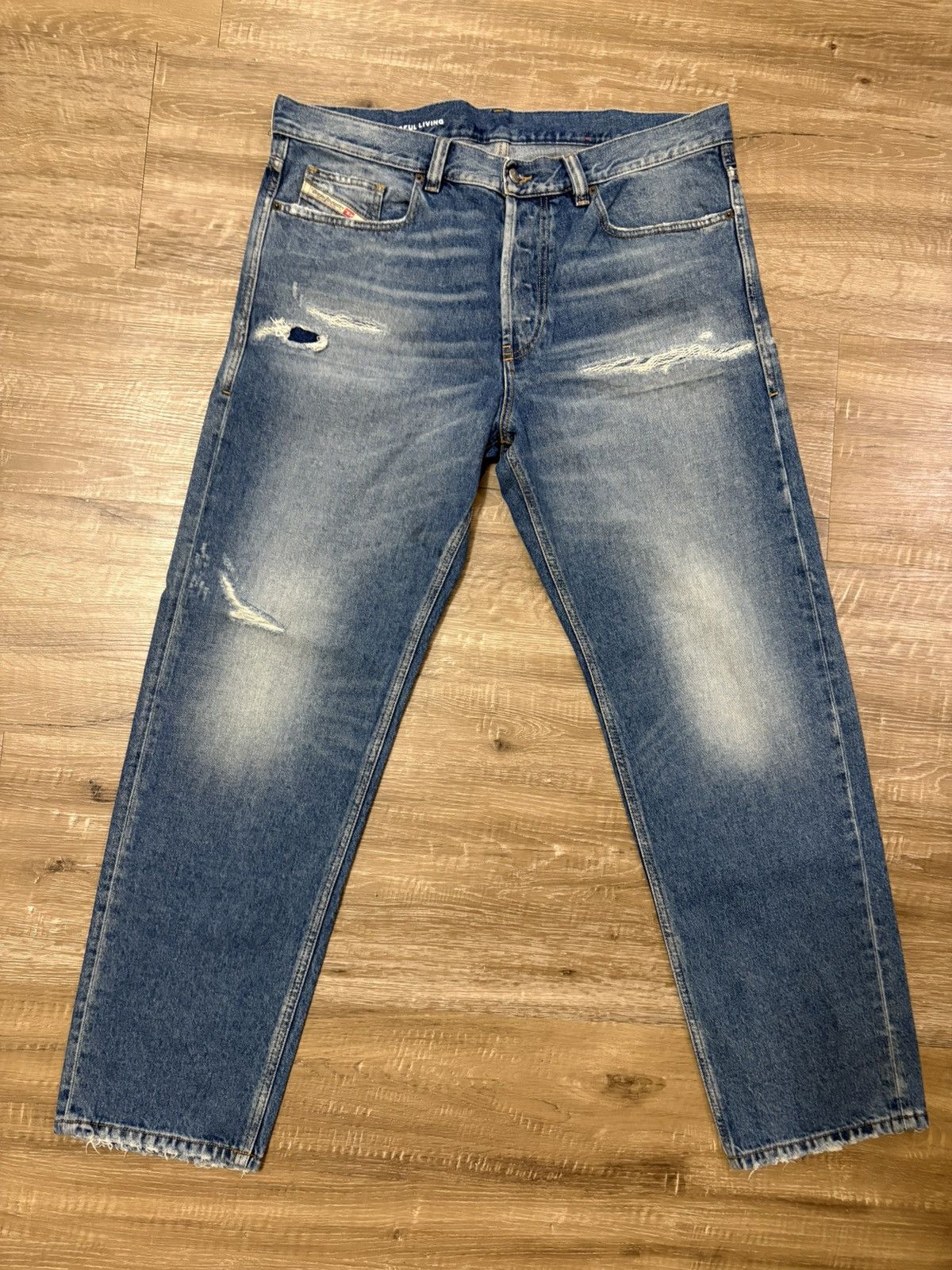 Diesel Diesel loose blue jeans 36x32 Size US 36 / EU 52 - 2 Thumbnail
