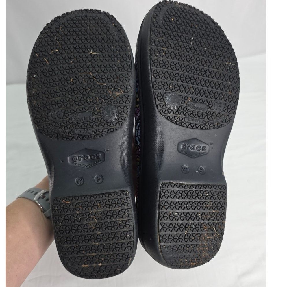 Crocs Crocs Neria Pro II Multi Colored Abstract Slip On Clogs Size US 9 / IT 39 - 12 Thumbnail