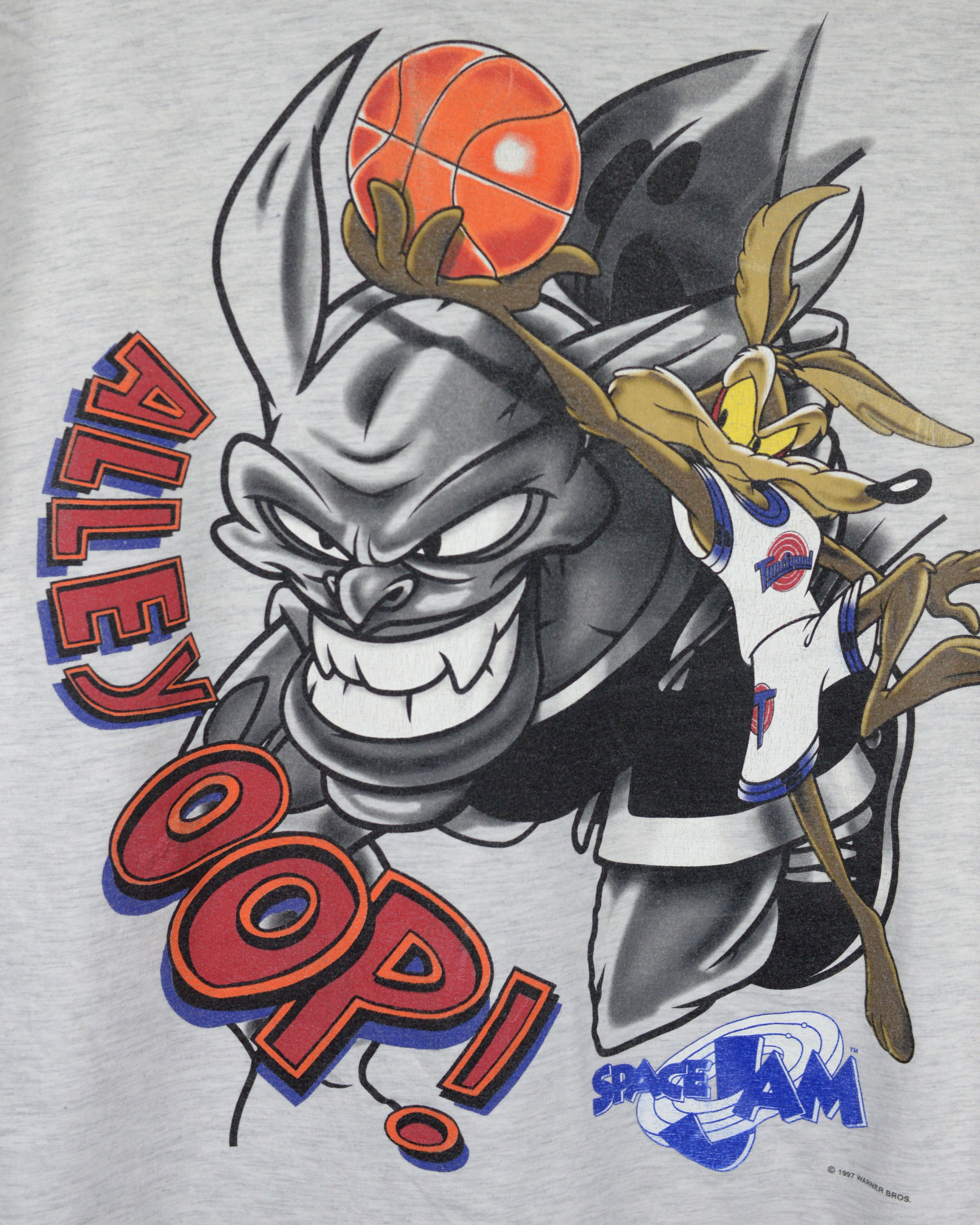 Vintage Vintage Space Jam Alley Oop! 1997 t shirt Size US L / EU 52-54 / 3 - 2 Thumbnail