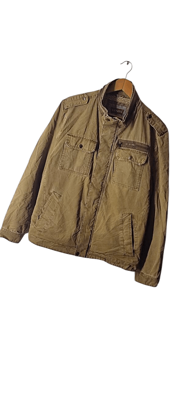 Levi's VINTAGE LEVIS STRAUS & CO DOUBLE POCKET HIKORY JACKET Size US L / EU 52-54 / 3 - 3 Thumbnail
