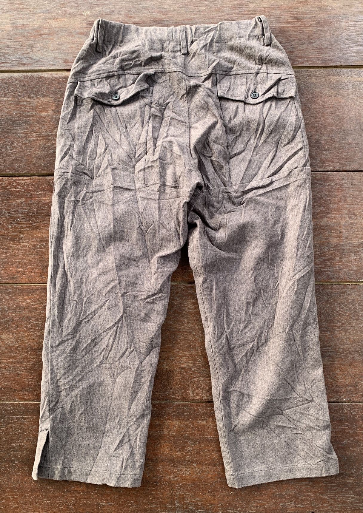 Issey Miyake Plantation Issey Miyake cropped pants Size US 36 / EU 52 - 1 Thumbnail