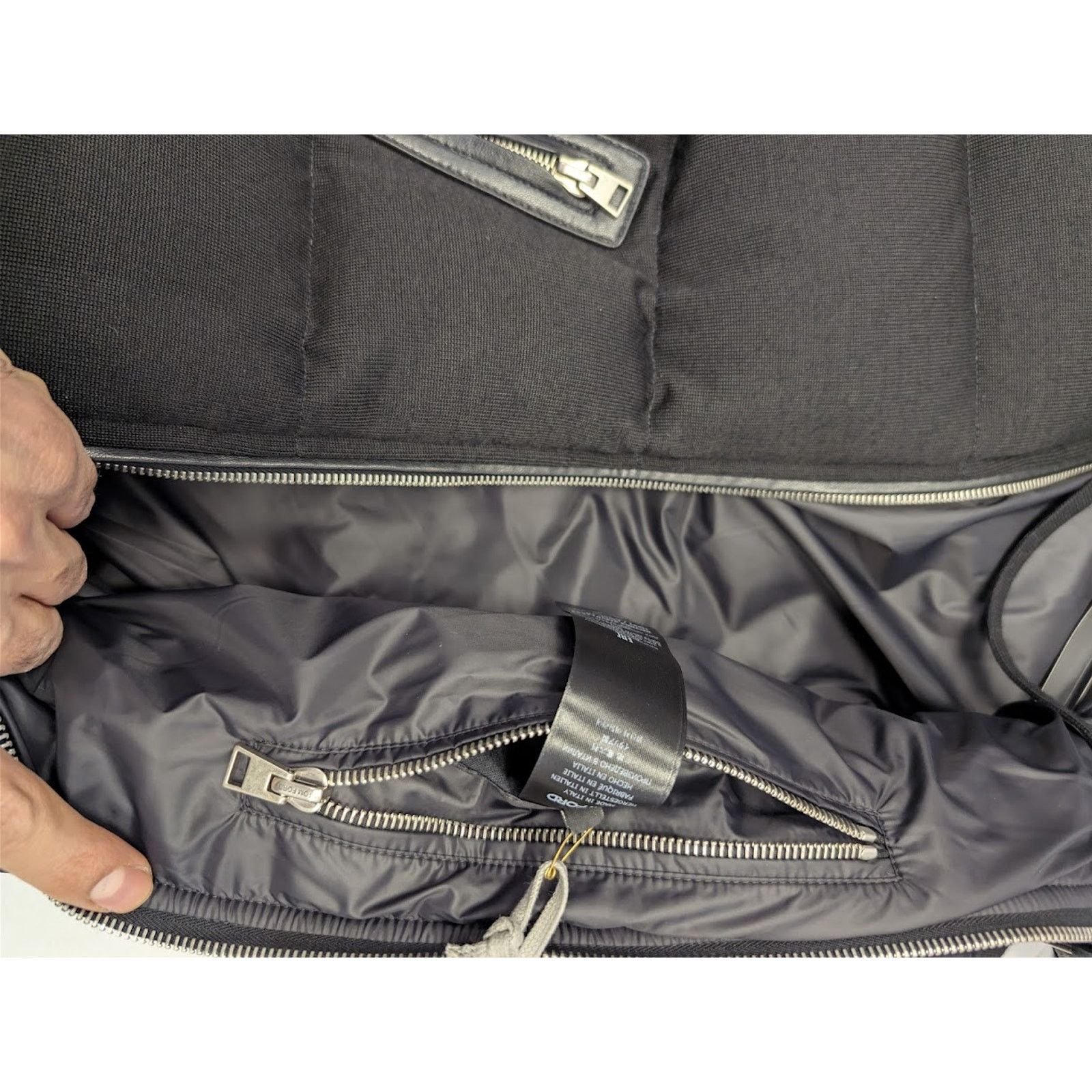 Tom Ford o1rshd1 Hooded Down Jacket in Black Size US M / EU 48-50 / 2 - 15 Thumbnail