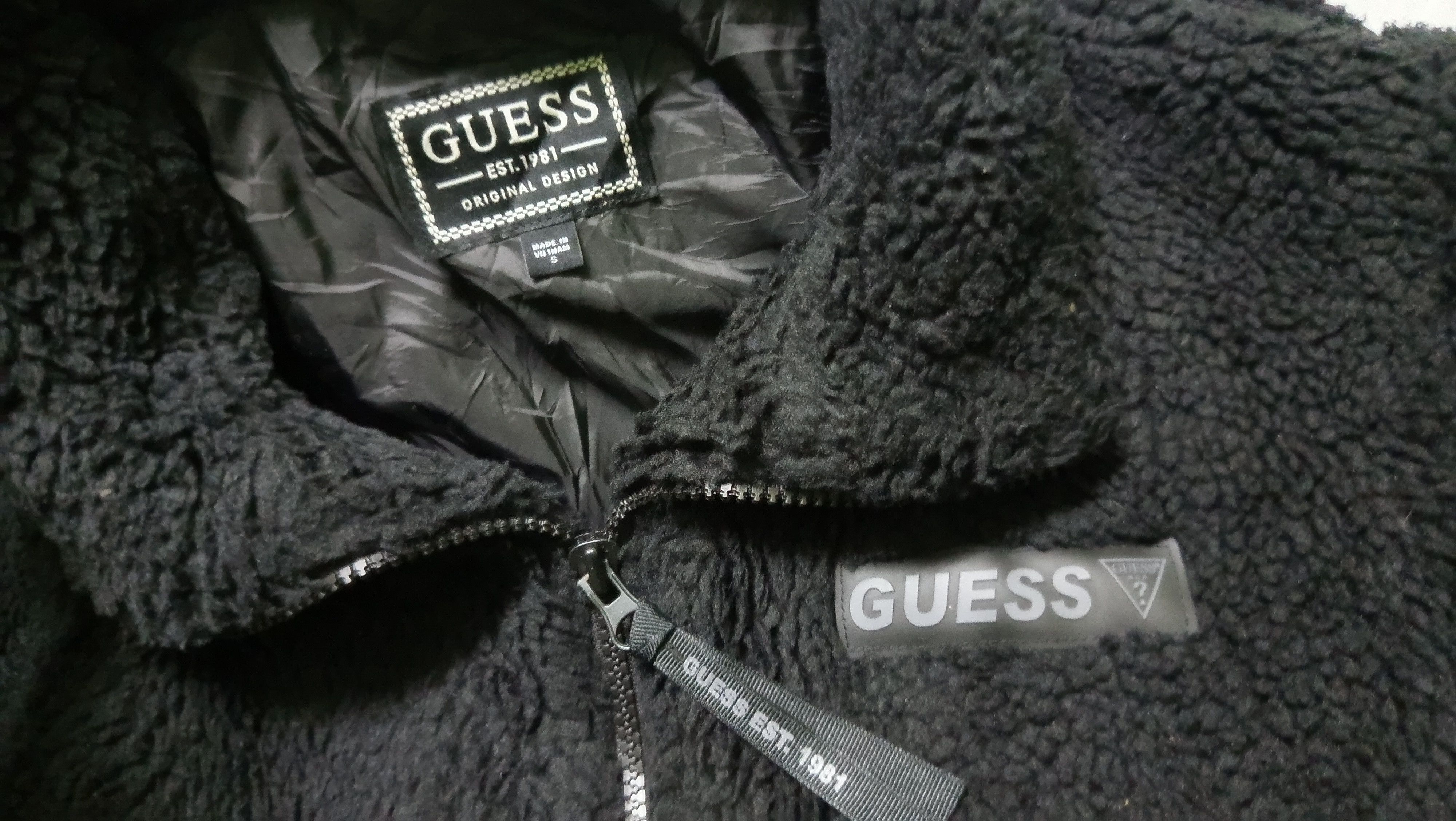 Guess Guess Fleece Jacket Size US S / EU 44-46 / 1 - 3 Thumbnail
