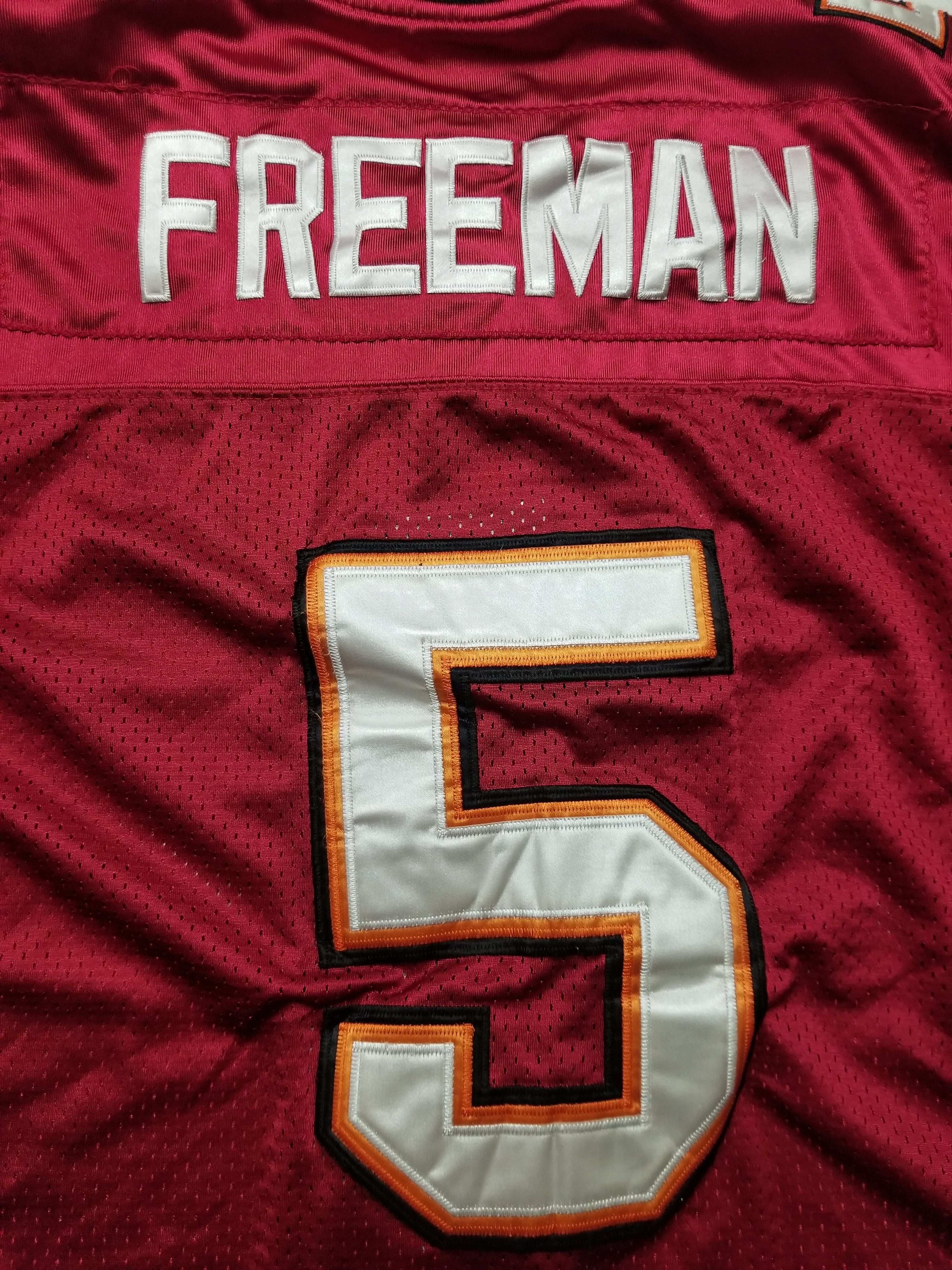 Reebok On Field Red Tampa Bay Buccaneers Josh Freeman #5 Jersey Size US M / EU 48-50 / 2 - 8 Thumbnail