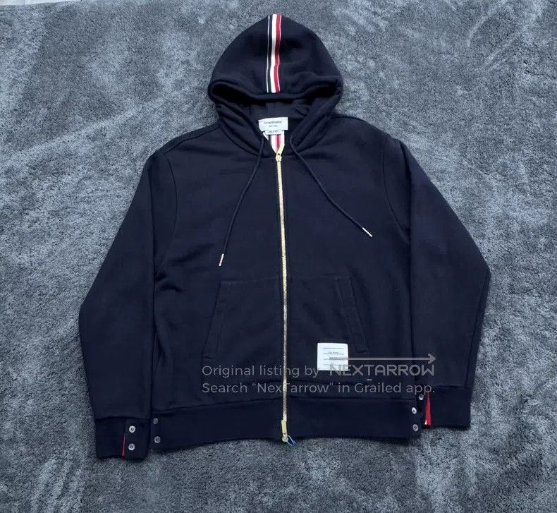 Thom Browne Thom Browne Cangyin color stripe zipper coat Size US M / EU 48-50 / 2 - 1 Thumbnail