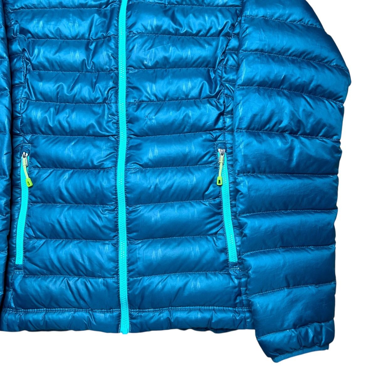 Patagonia Patagonia Women’s Style #84683 Down Teal Zip Puffer Jacket Size S / US 4 / IT 40 - 21 Thumbnail