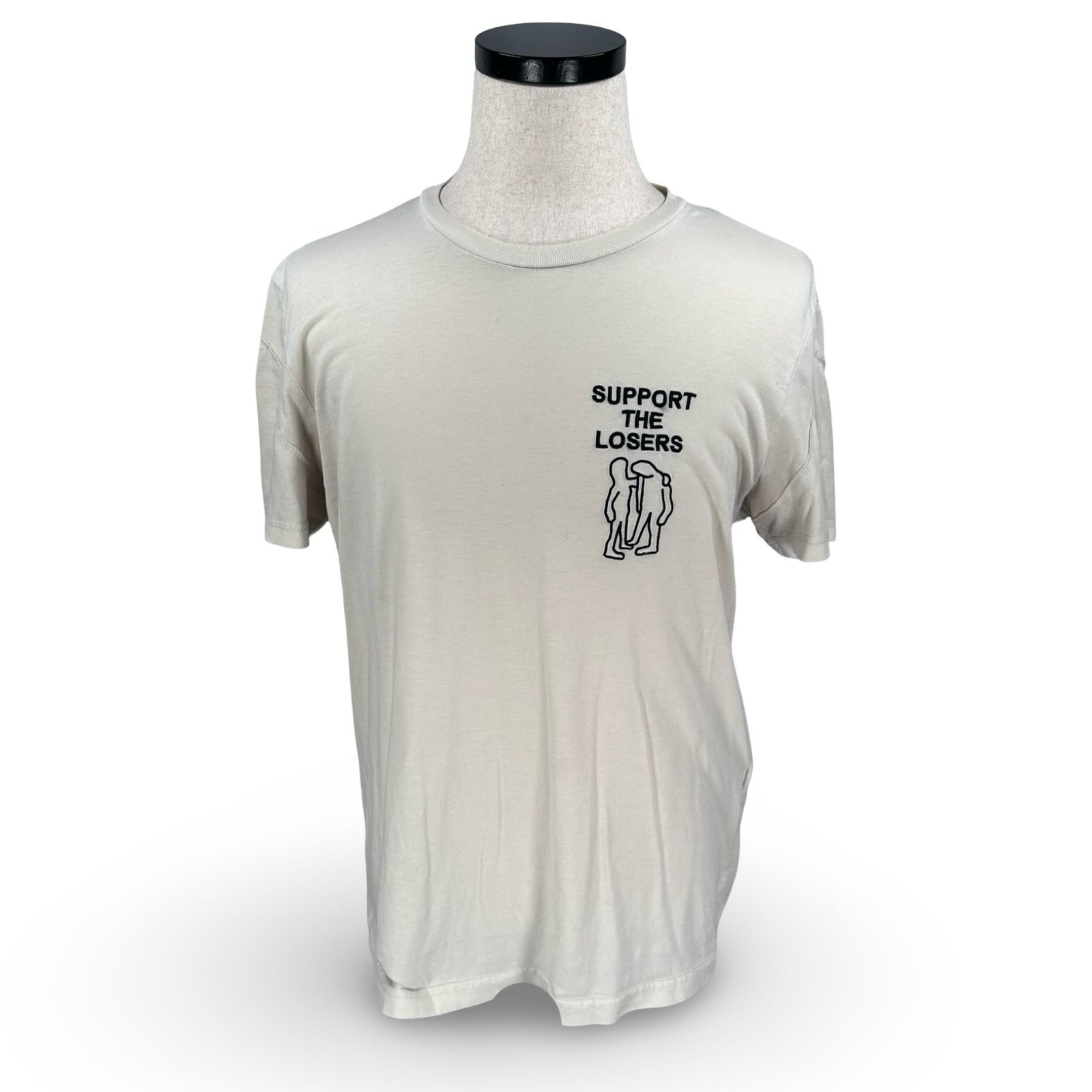 Diesel Diesel Support The Losers T-Shirt Mens XL Off-white Cotton Size US XL / EU 56 / 4 - 1 Thumbnail