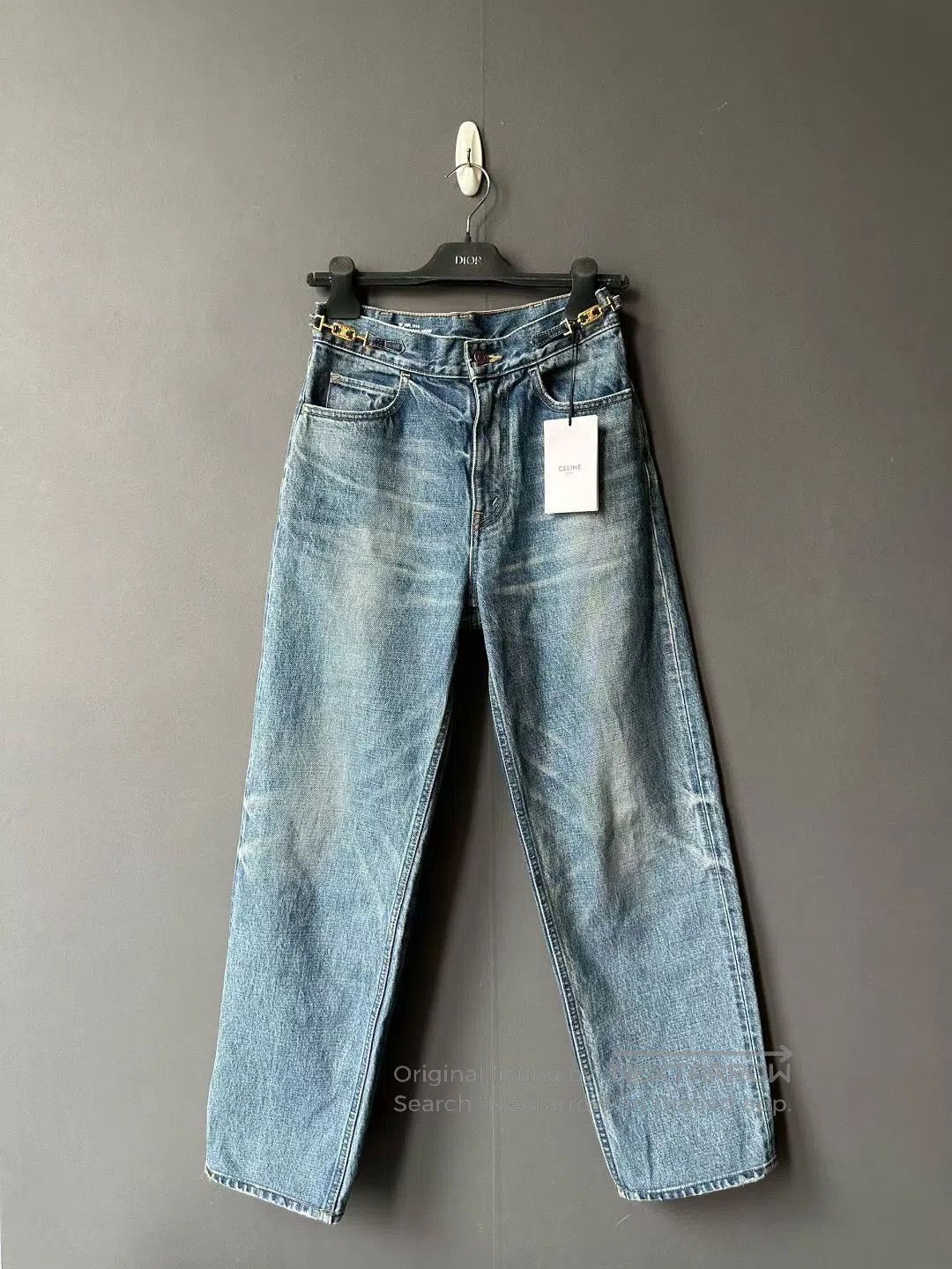 Celine CELINE Triomphe Chain Jeans| Size 27" / US 4 / IT 40 - 1 Thumbnail