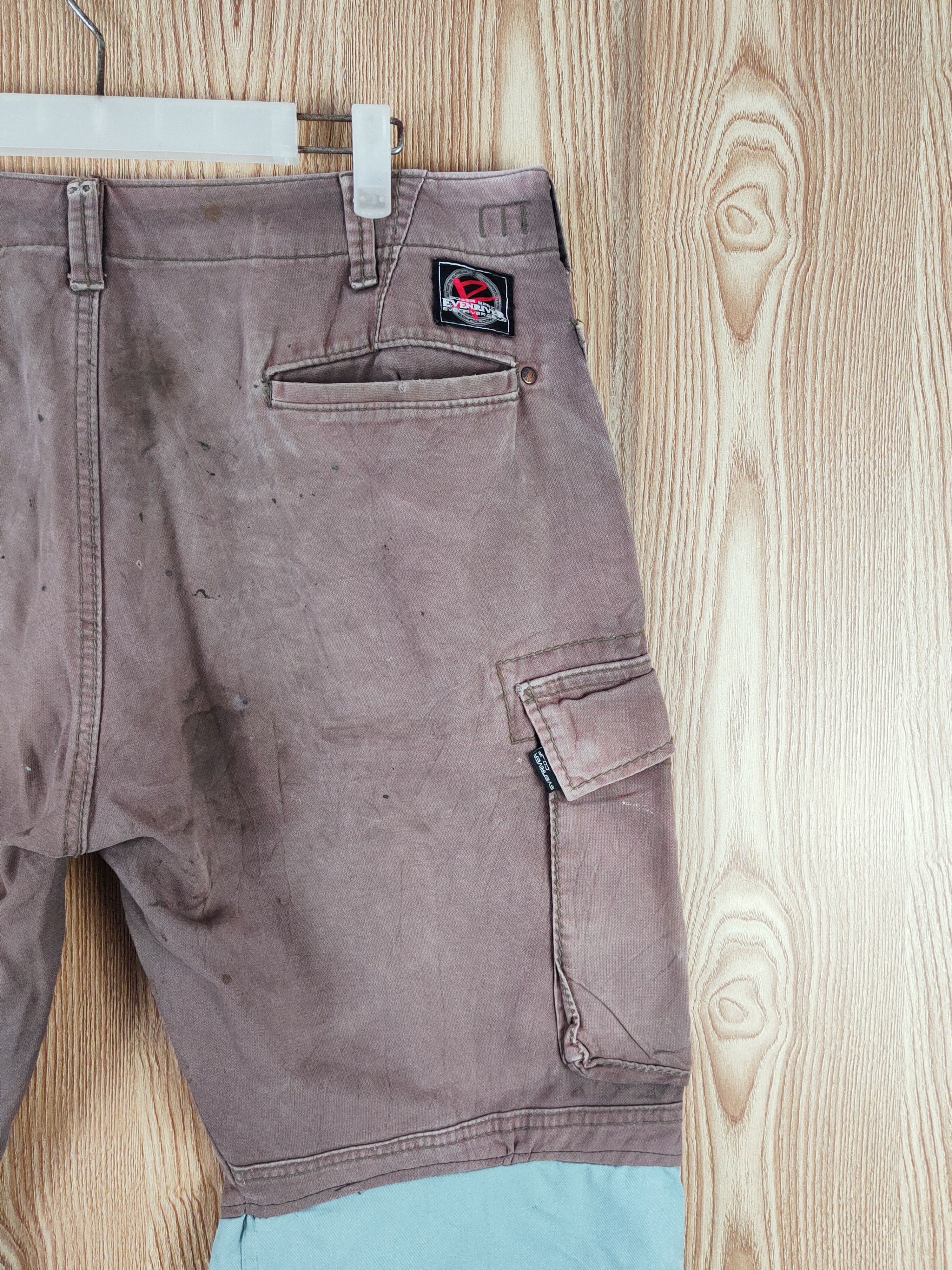 Japanese Brand DL Japan custom pocket Faded Tactical Cargo Pants #W008 Size US 36 / EU 52 - 13 Thumbnail