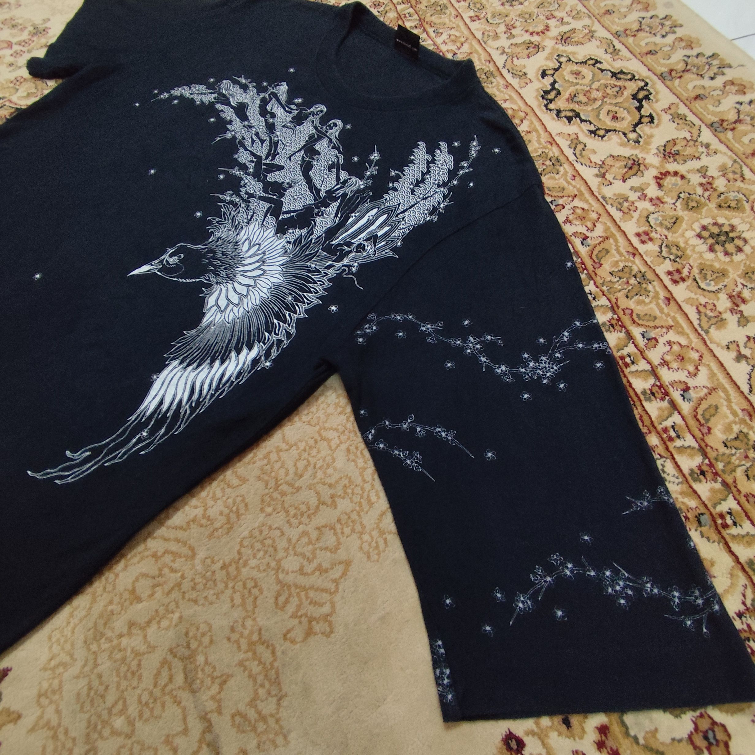 Japanese Brand 🇯🇵VISIBLE ELEPHANT 47 JAPANESE ARTISTIC TEE MADE IN JAPAN Size US L / EU 52-54 / 3 - 4 Thumbnail