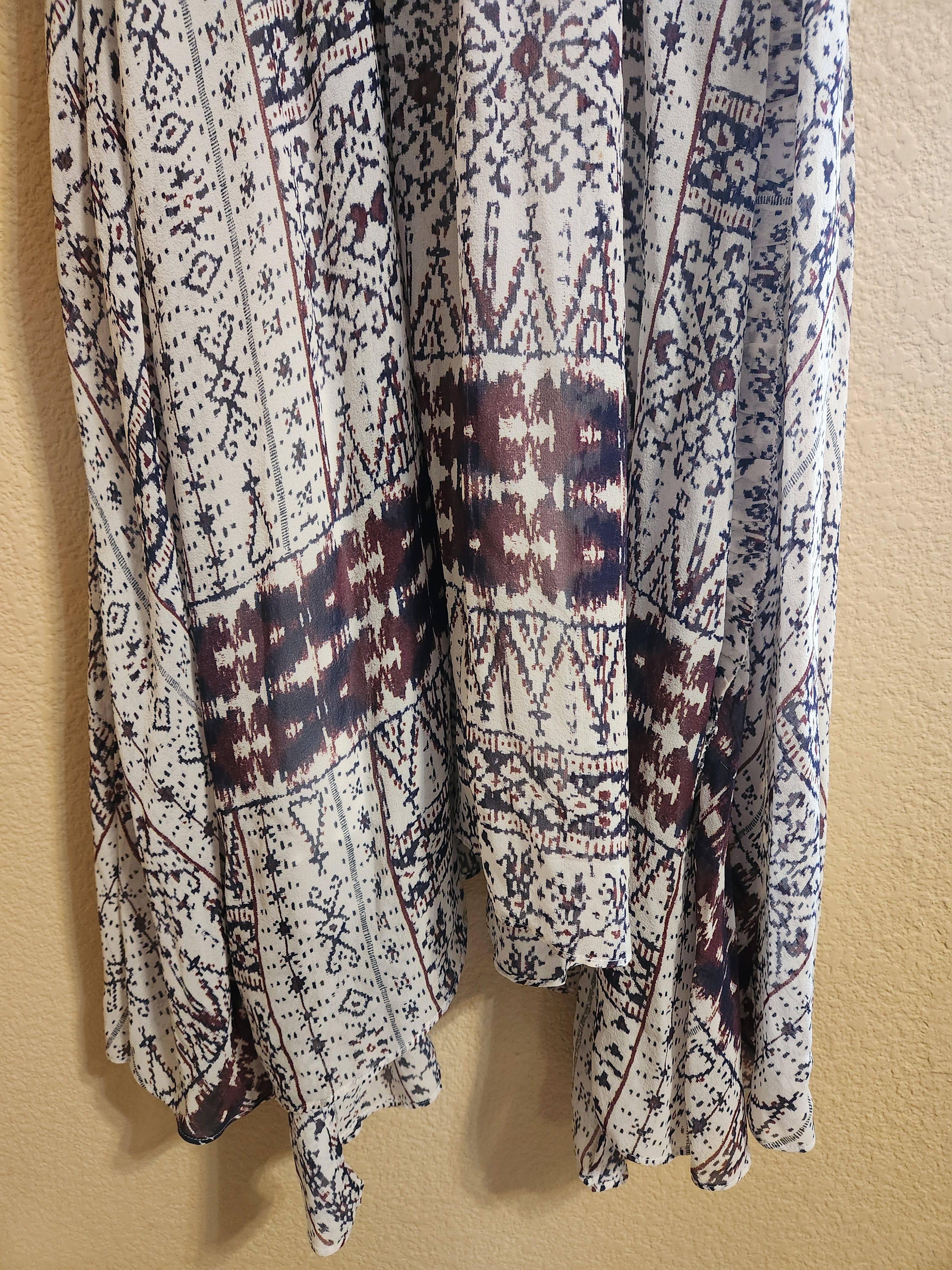 Ulla Johnson ULLA JOHNSON Silk Chiffon Boho Chic FARRAH DRESS 2 XS Size XS / US 0-2 / IT 36-38 - 7 Thumbnail