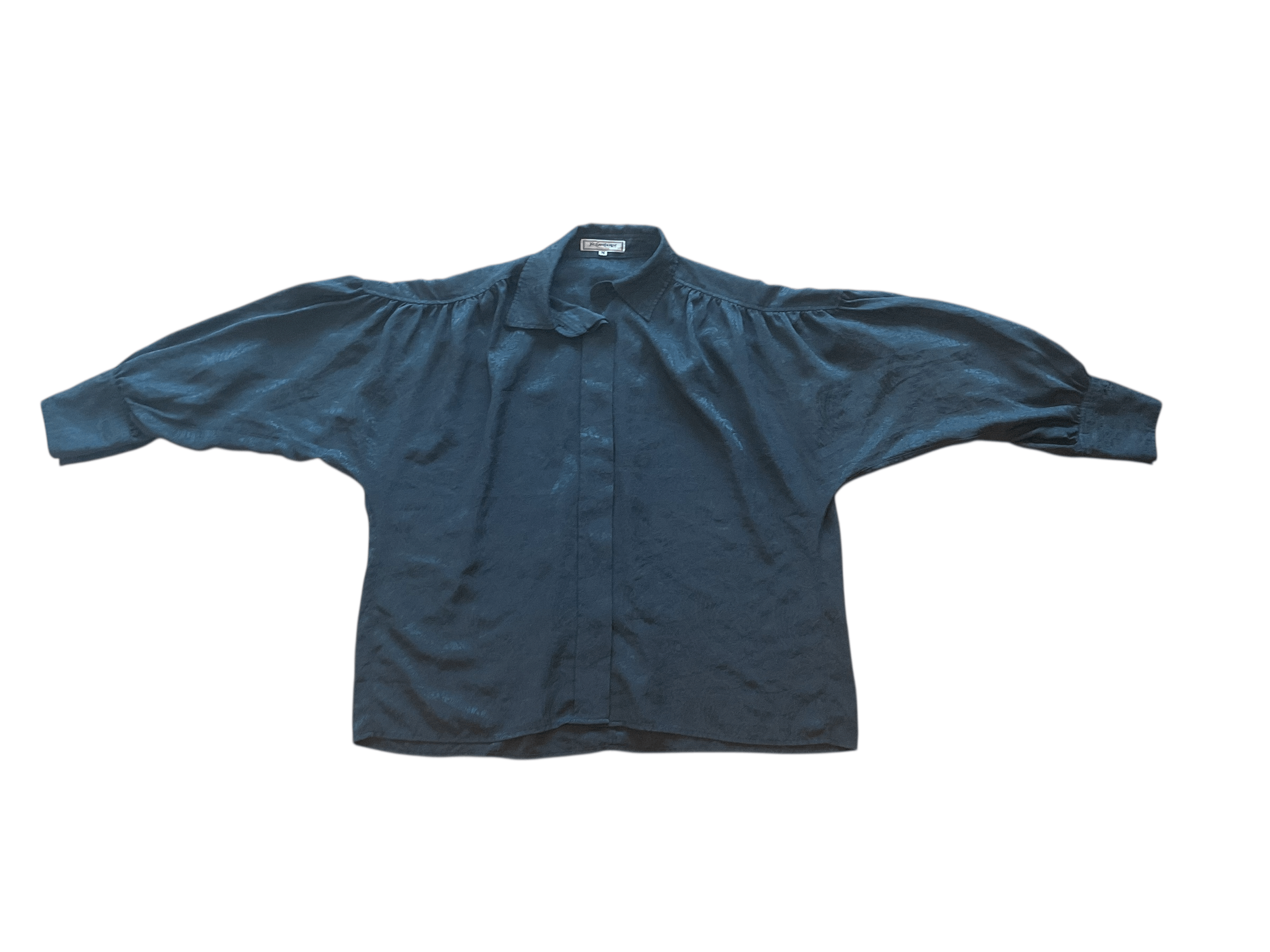 Yves Saint Laurent Yves Saint Laurent | Loose-Fit Button-Up Shirt Size US M / EU 48-50 / 2 - 1 Thumbnail