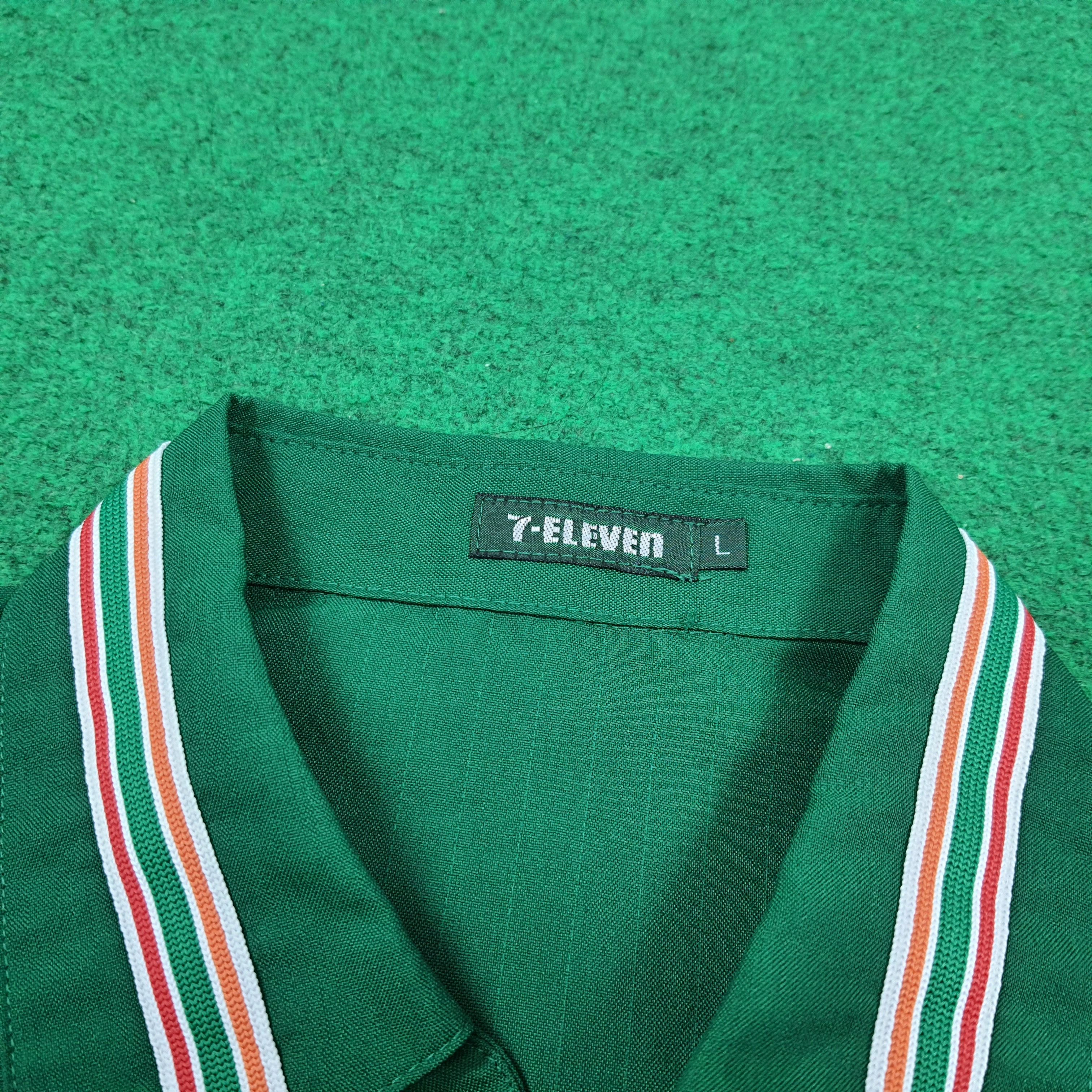 Japanese Brand Vintage 7-Eleven Japan Worker Uniform Zipper Jacket E1A22 Size US L / EU 52-54 / 3 - 5 Thumbnail